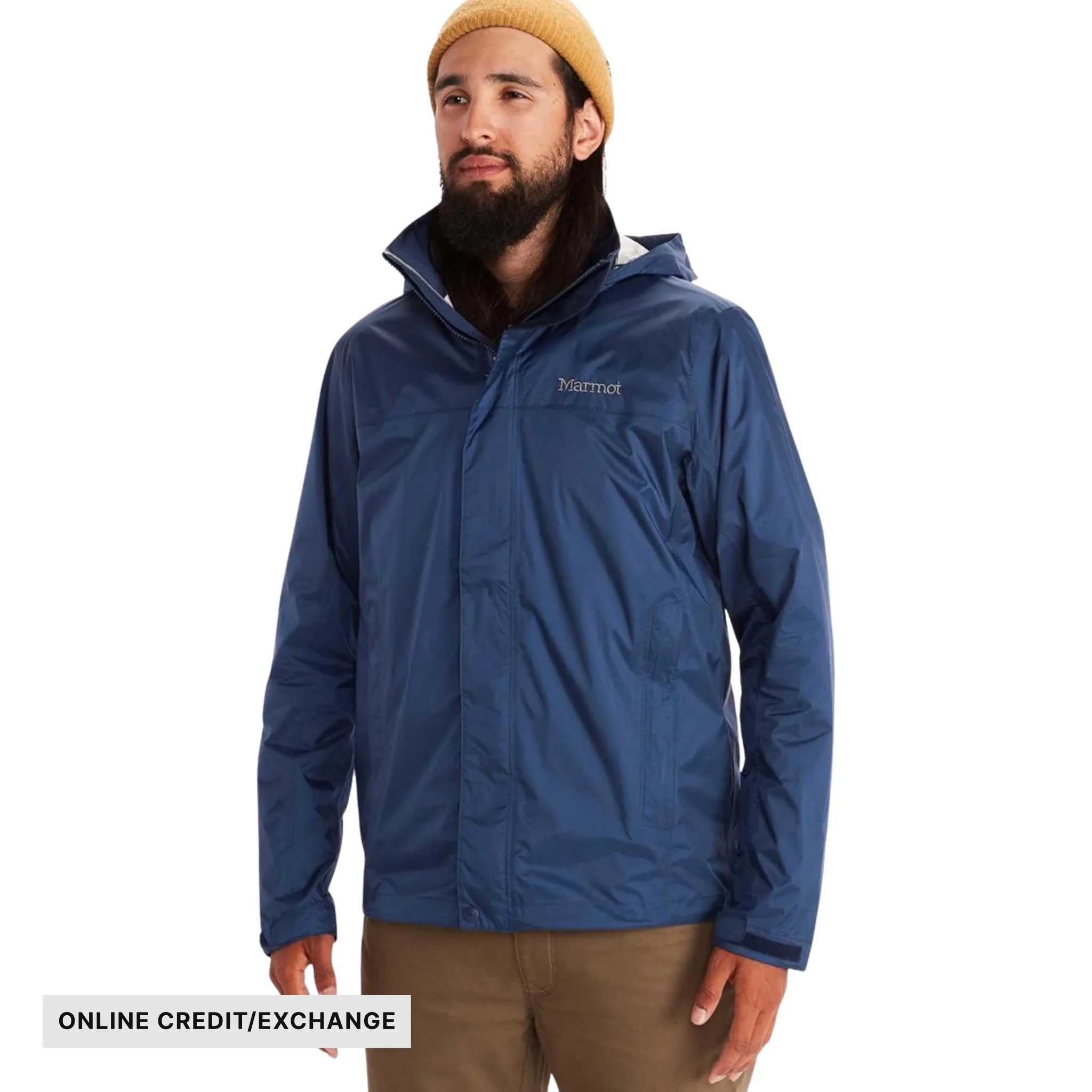 Marmot Men's PreCip Eco Jacket - Arctic Navy