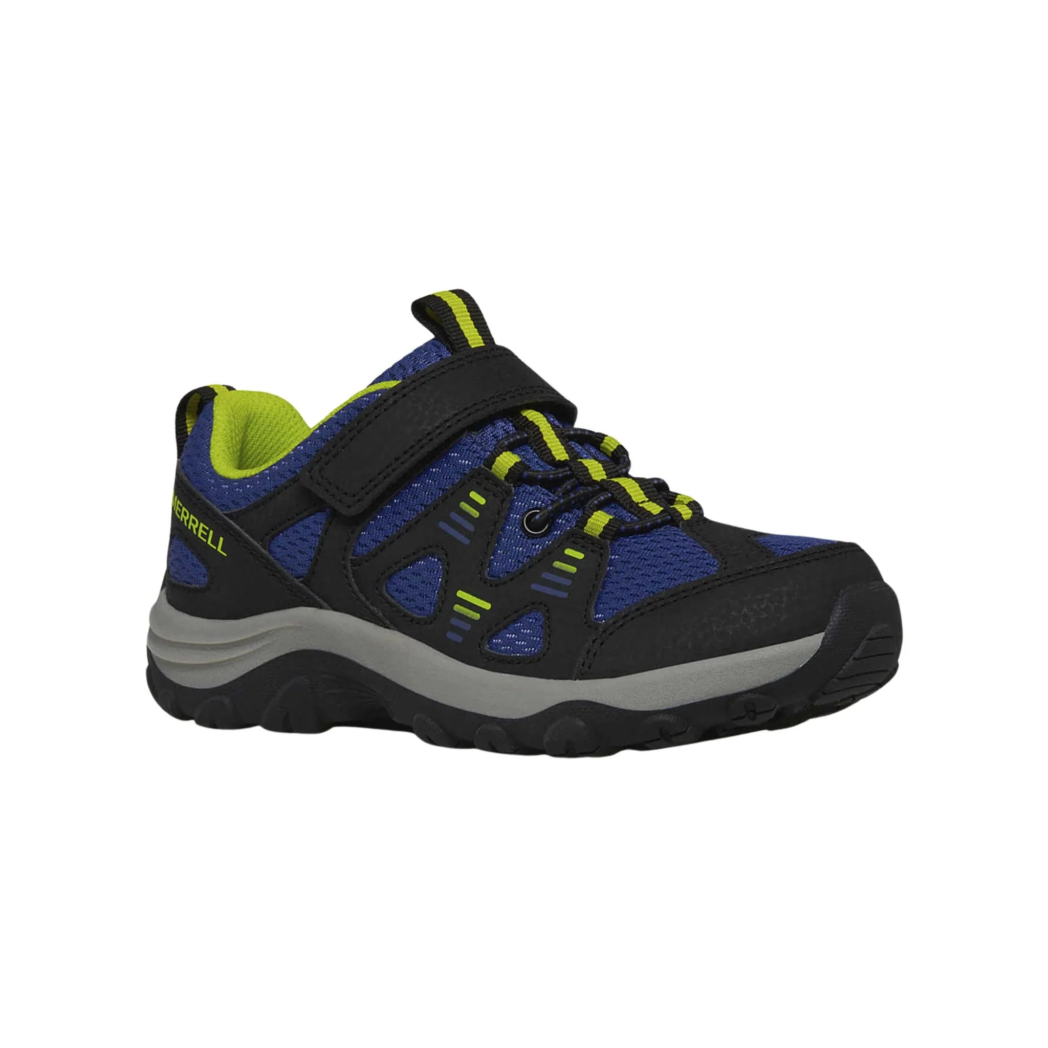 Merrell Big Kids' Trail Chaser 2 Shoes - Black/Blue/Lime - Image 2