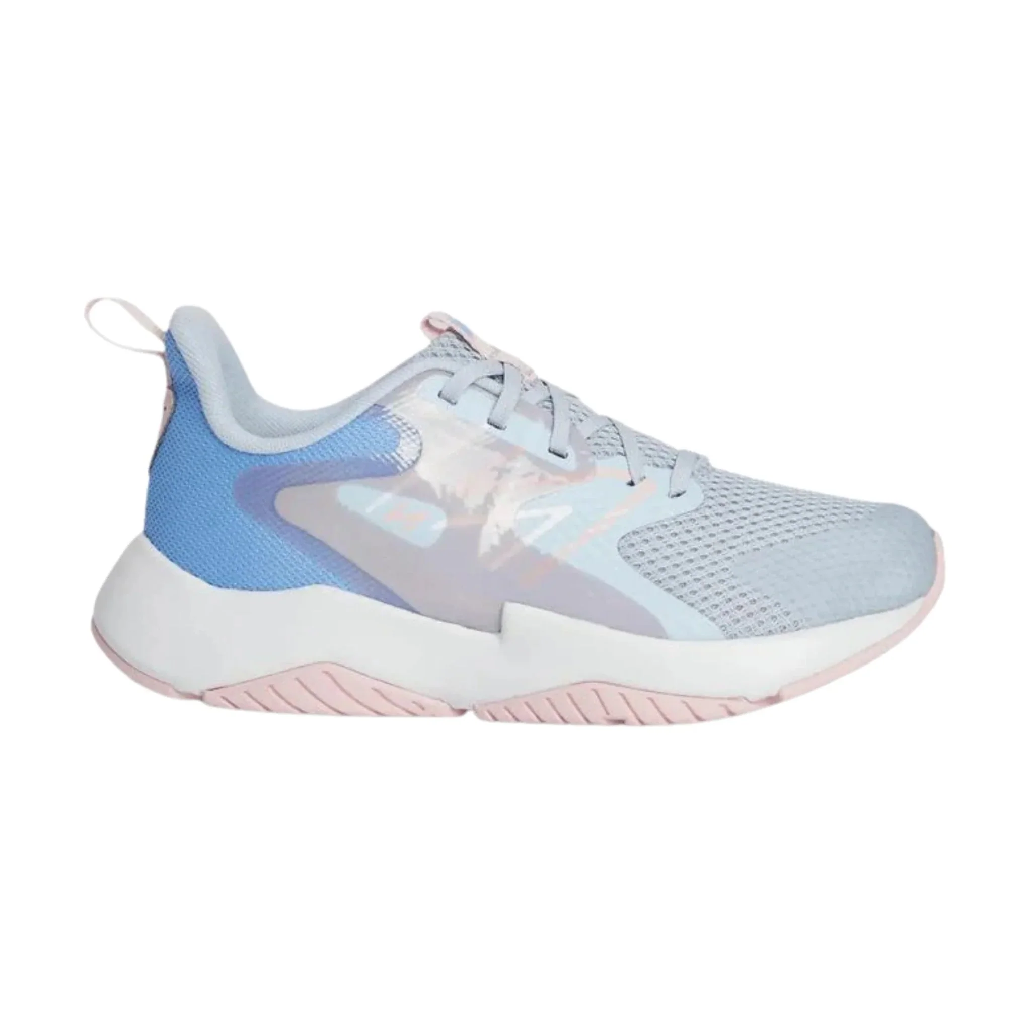 New Balance Big Kids' Rave Run v2 Running Shoes - Bright Sky/Granite/Rose Sugar