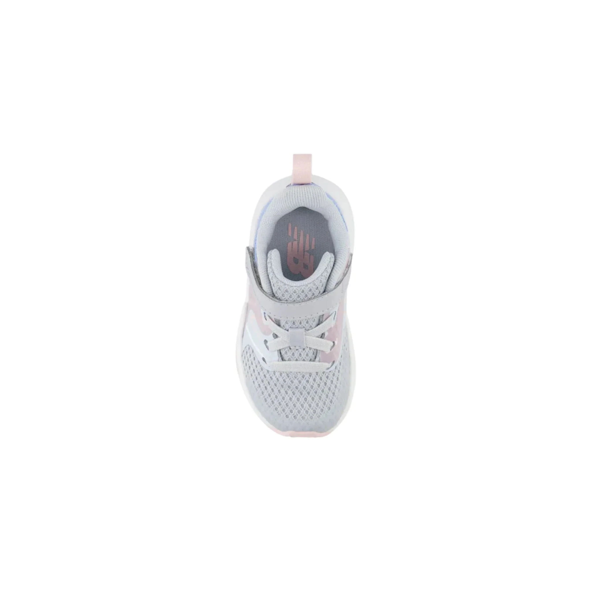 New Balance Toddlers Rave Run v2 Bungee Lace with Top Strap Shoes - Bright Sky with Granite and Rose Sugar - Image 3