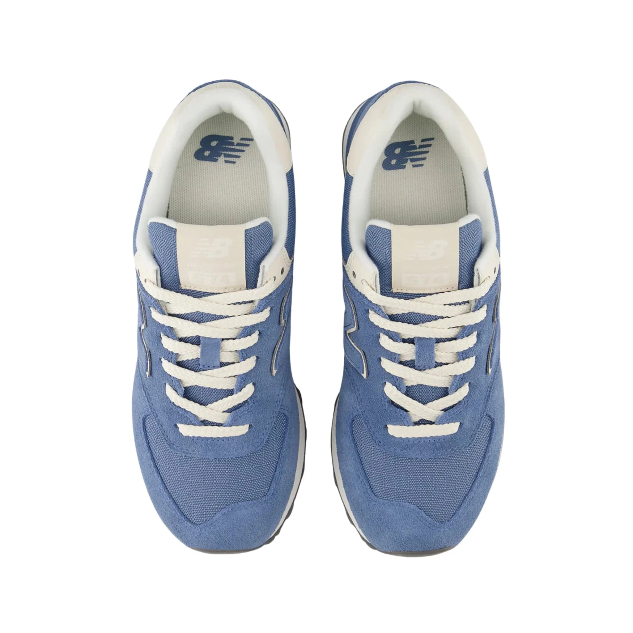 New Balance Women's 574 Lifestyle Shoes - New Spruce/Sea Salt - Image 4