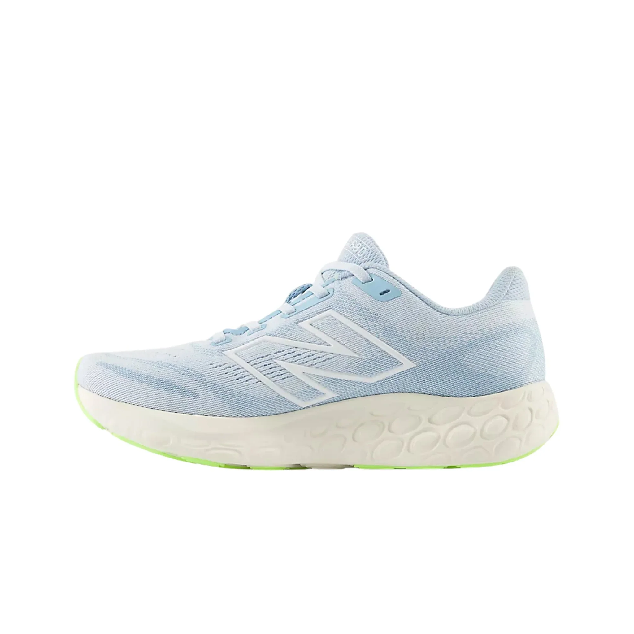 New Balance Women's Fresh Foam 680 v8 Running Shoes - Quarry Blue with Chrome Blue and Sea Salt - Image 2