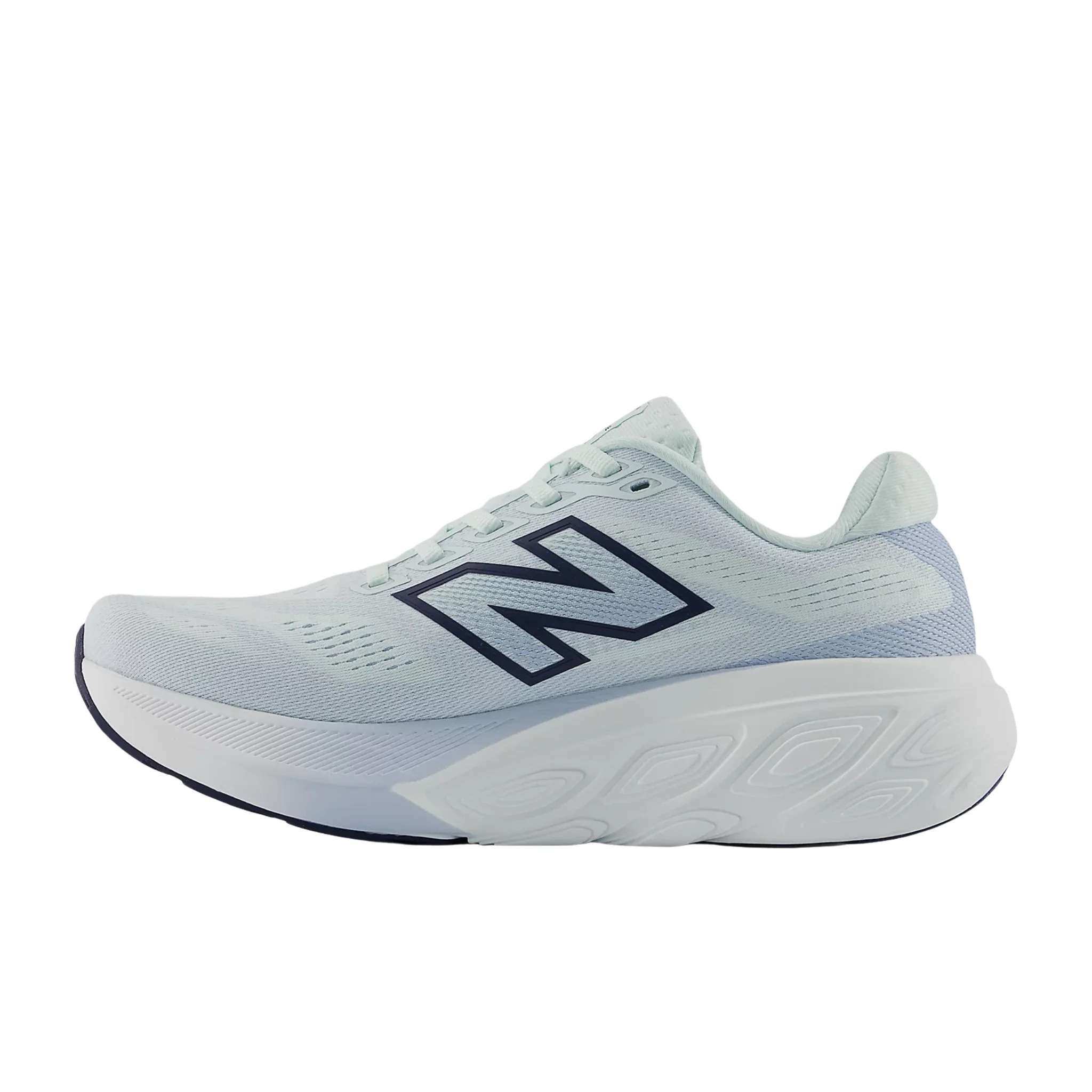 New Balance Women's Fresh Foam X 880v15 Road Running Shoes - Glint Blue With NB Navy - Image 2