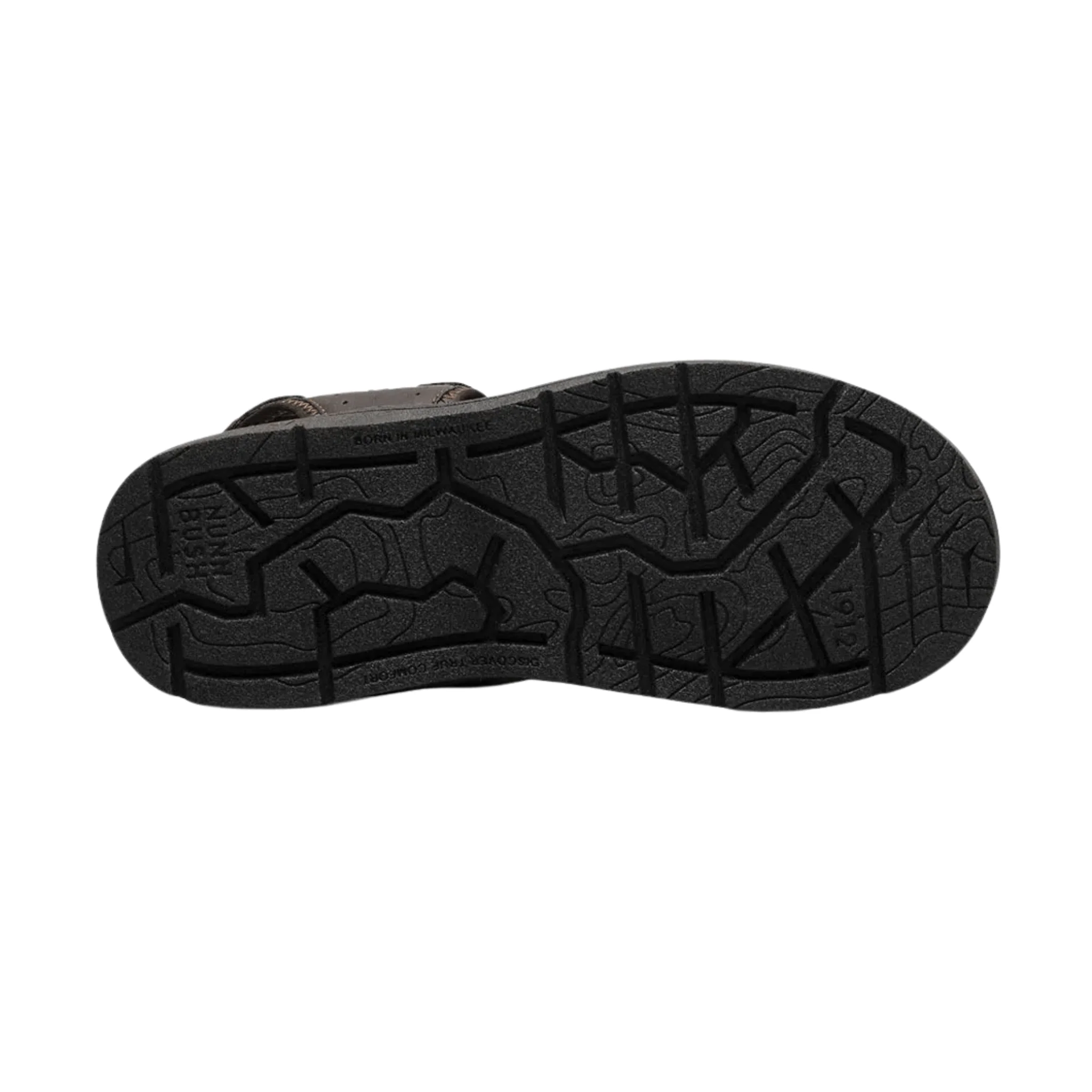 Nunn Bush Men's Laguna Closed Toe Fisherman Sandals - Brown - Image 7