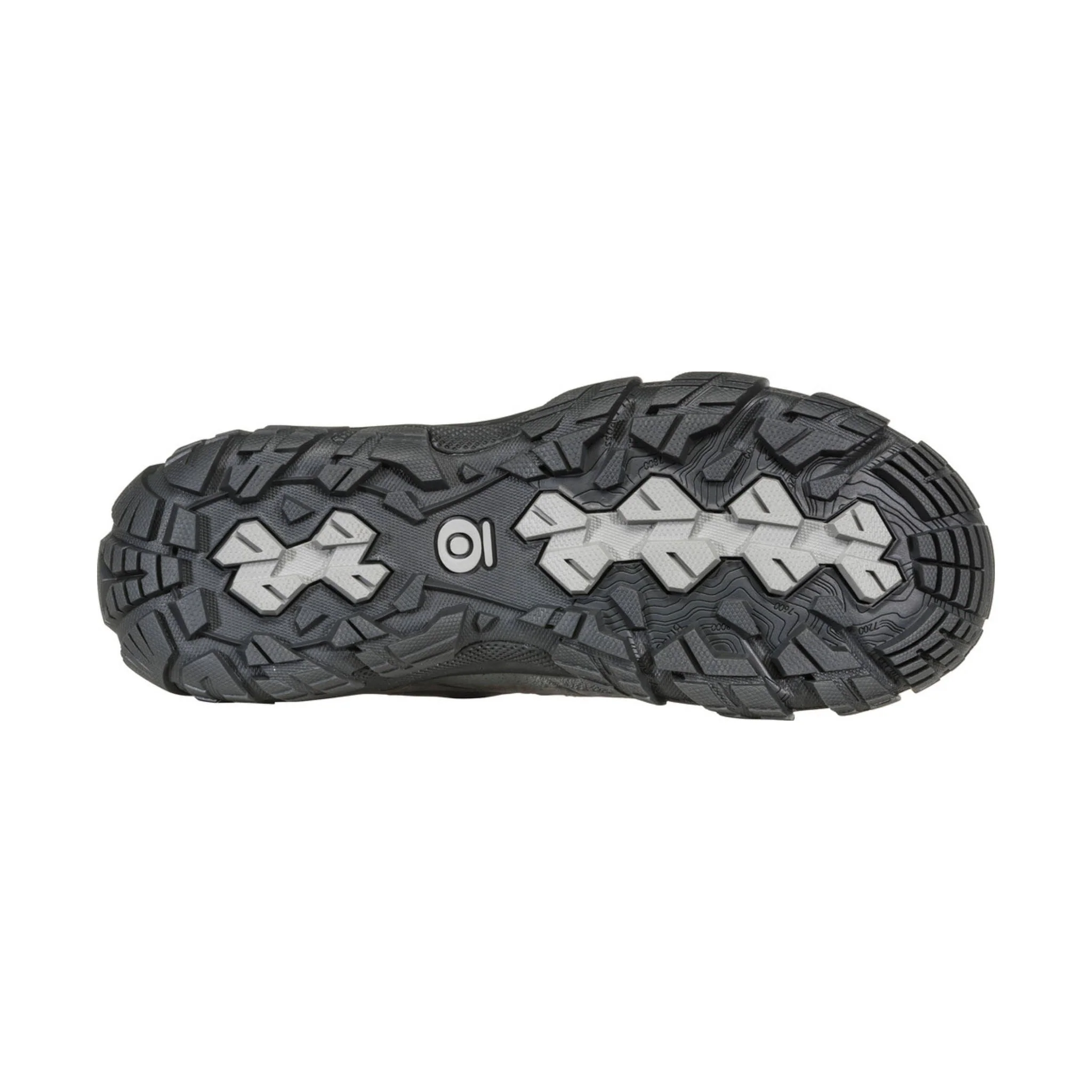 Oboz Women's Sawtooth X Low B-DRY Waterproof Shoe - Hazy Gray - Image 3