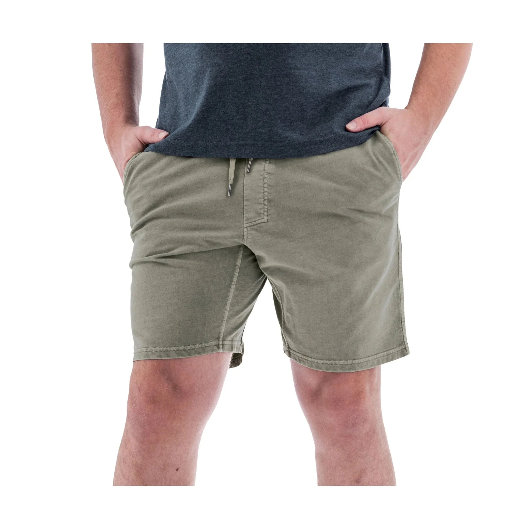 Old Ranch Men's Sprague Pull On Knit Shorts - Beetle - Image 2