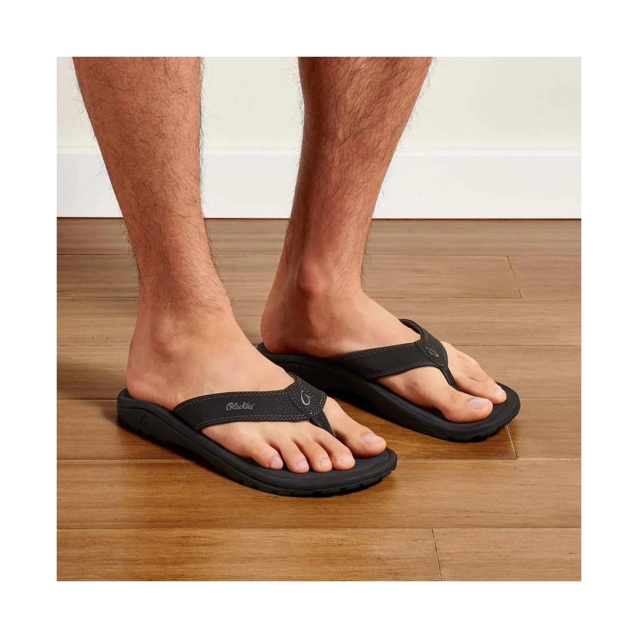 OluKai Men's Ohana - Black - Image 4
