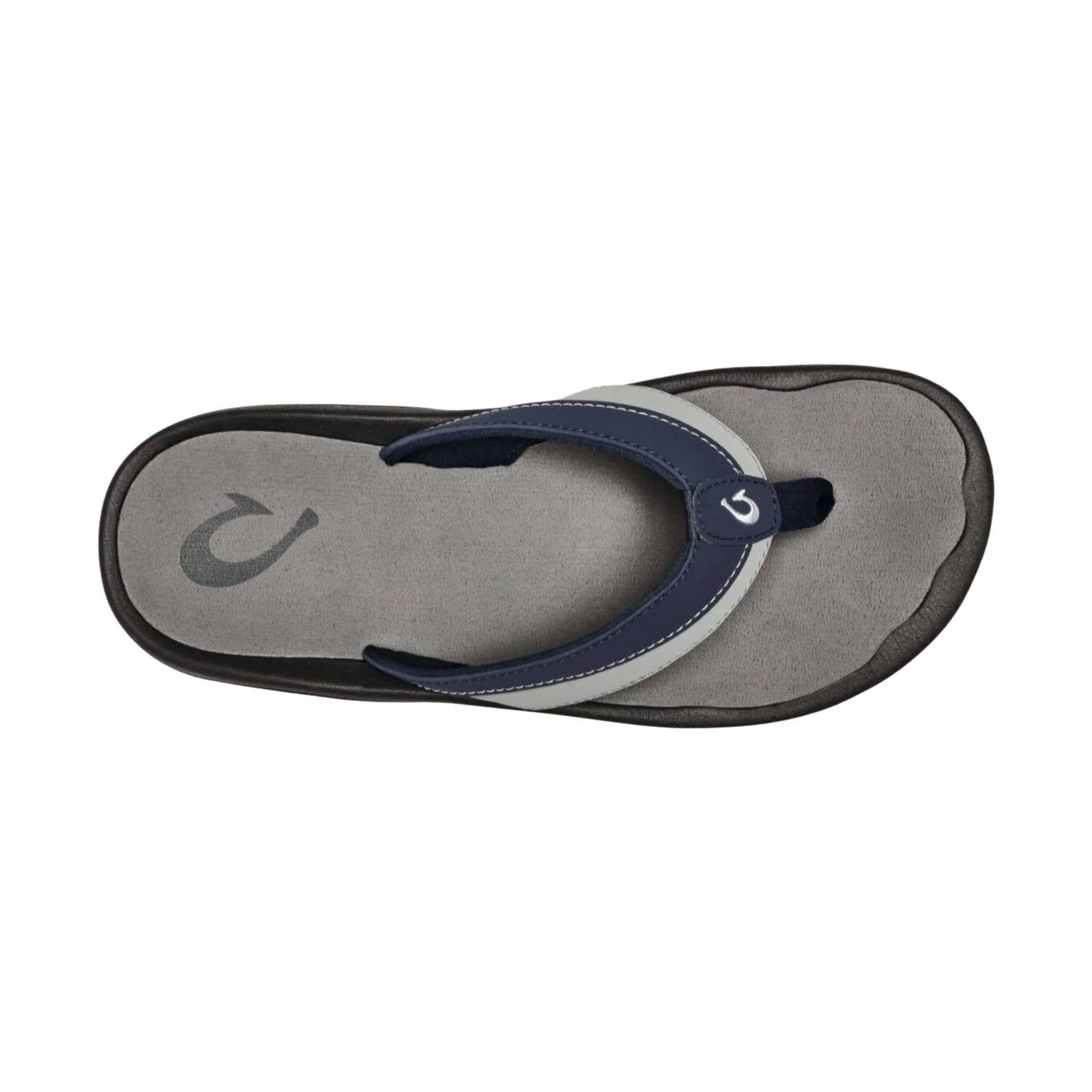 OluKai Men's Ohana Koa Flip Flop - Trench Blue - Image 2
