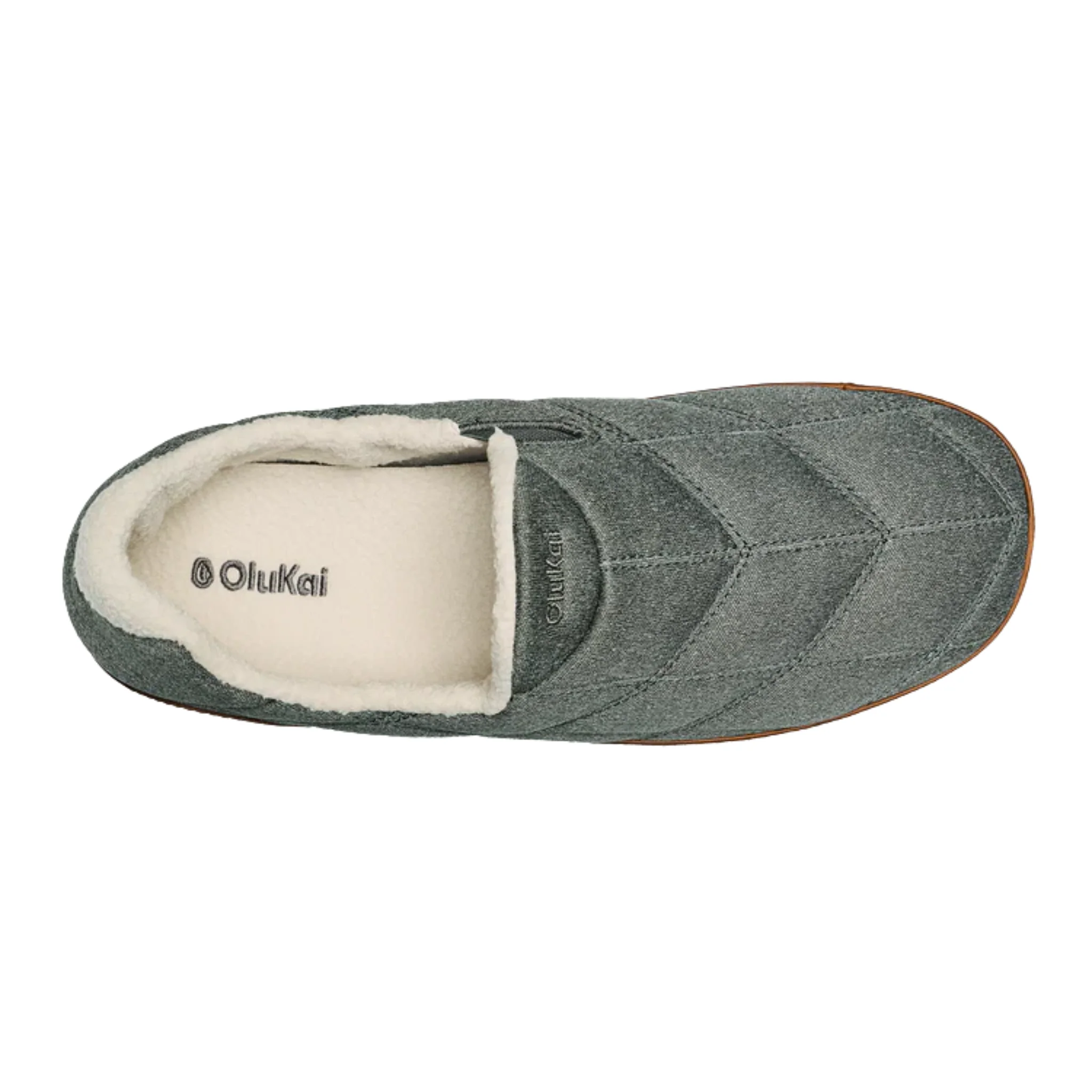 Olukai Men's Puku`I Slippers - Ash - Image 3