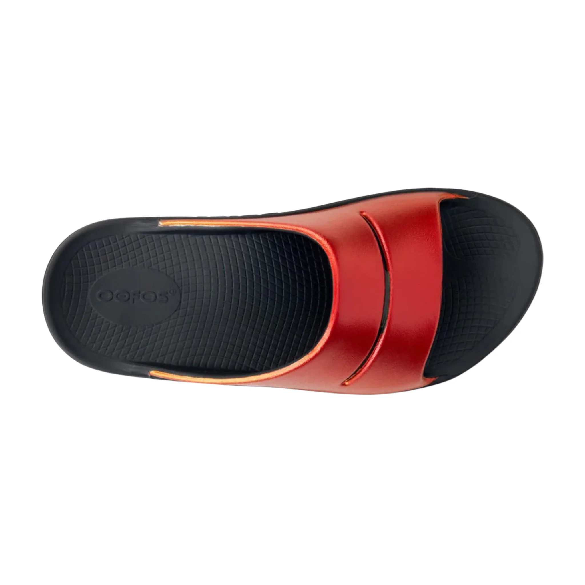 OOfos Women's OOahh Luxe Slide - Black/Solstice - Image 3