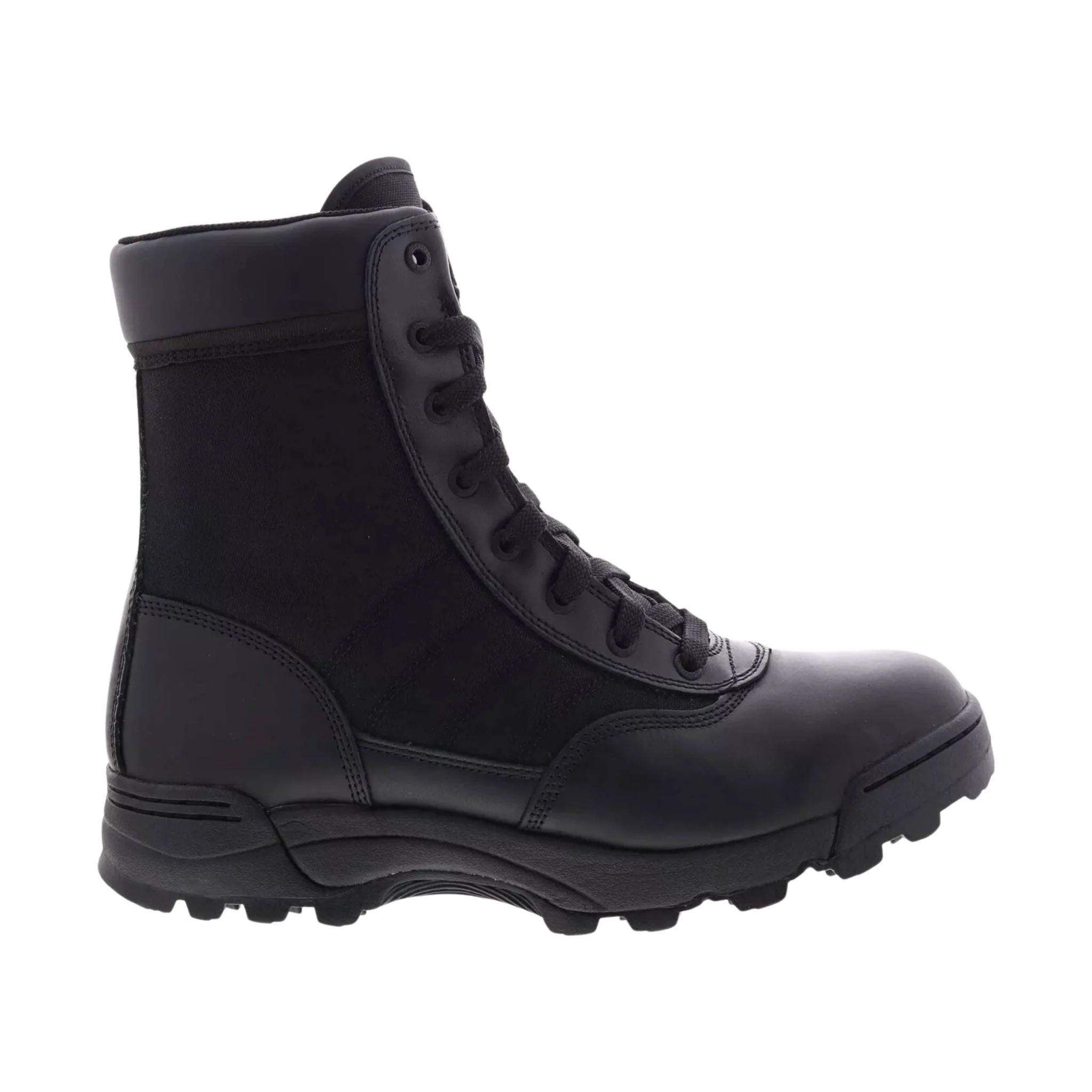 Original Footwear Men's S.W.A.T Classic 9 Inch Side Zip EN Tactical Work Boots - Black