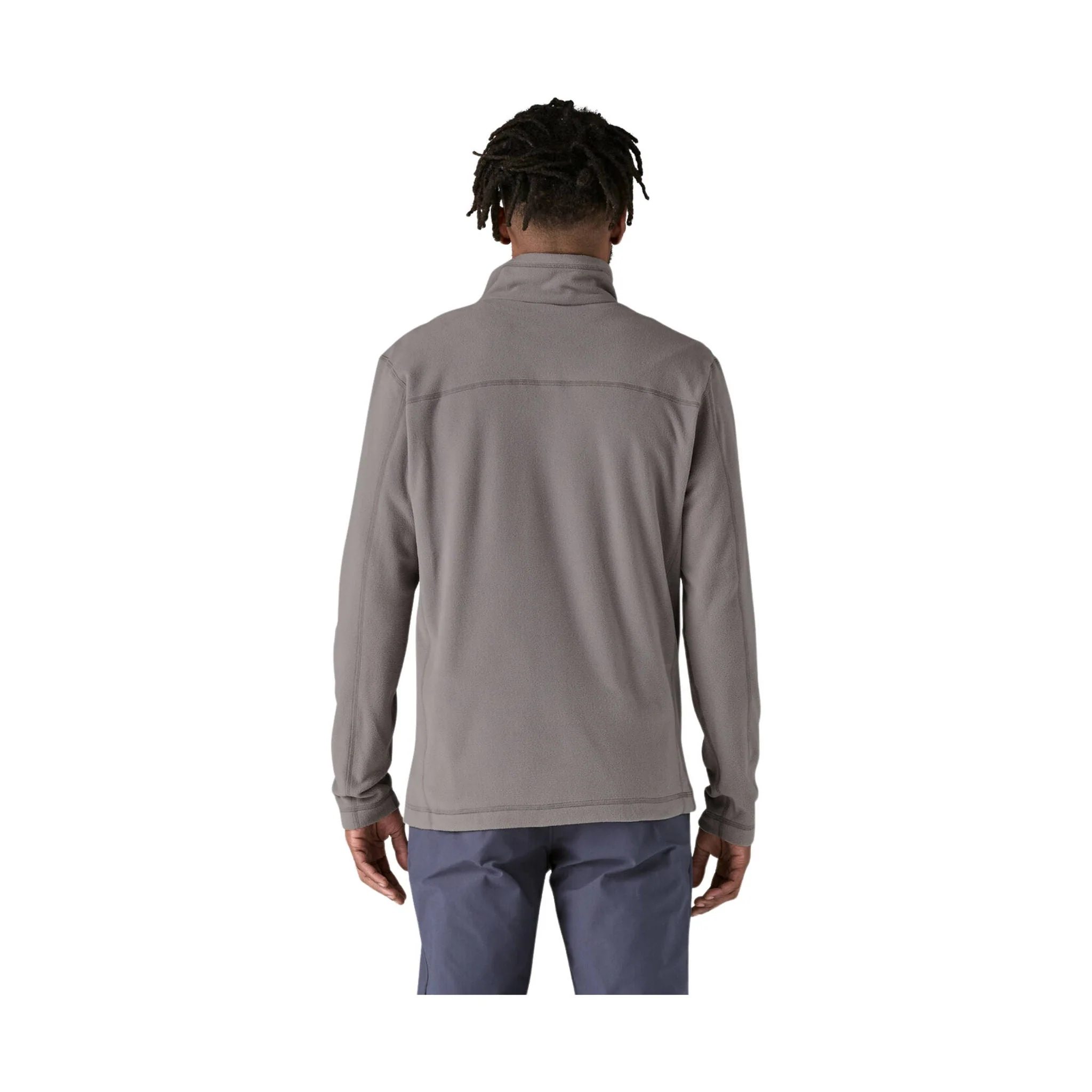 Patagonia Men's Micro D Fleece Pullover - Feather Grey - Image 2
