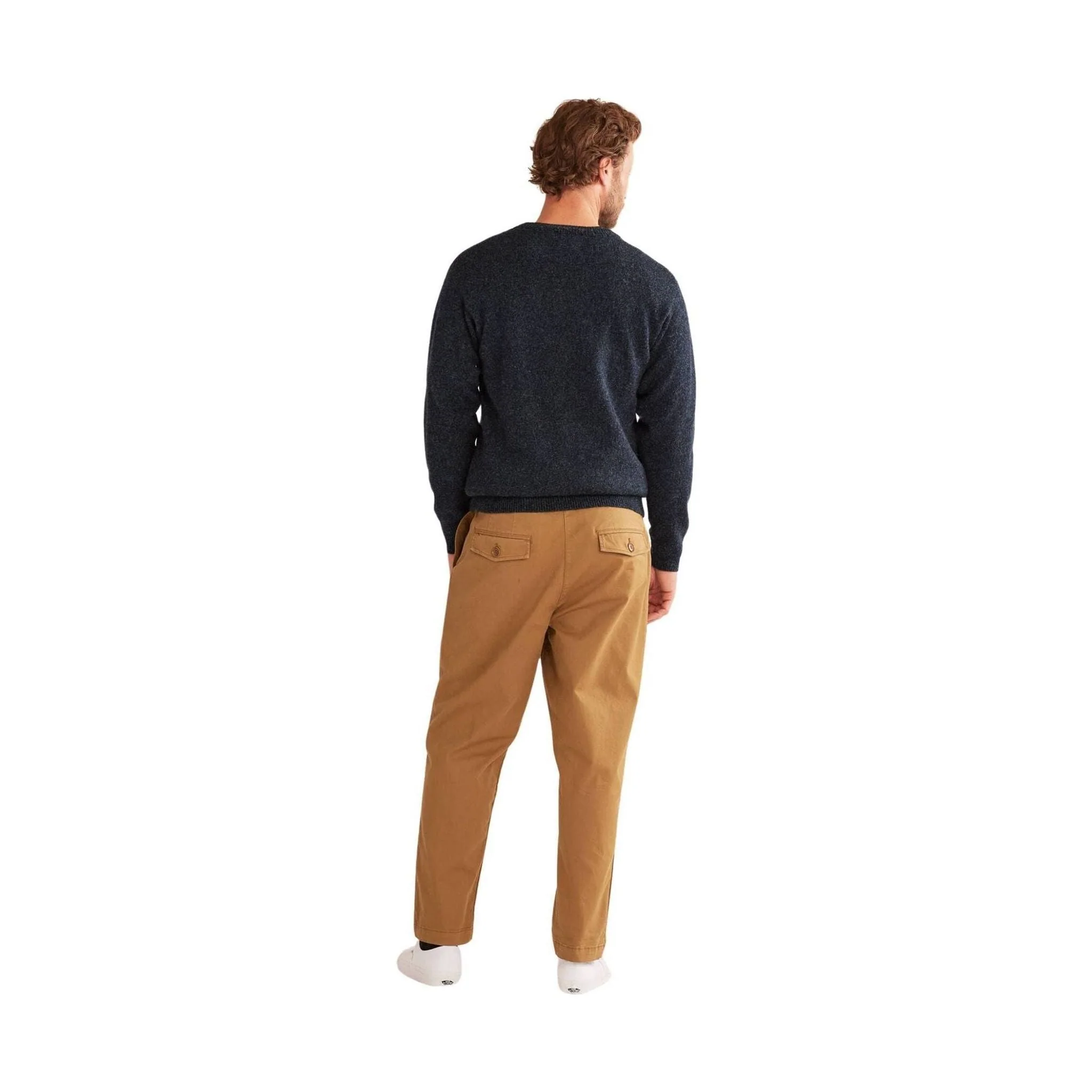 Pendleton Men's Shetland Crewneck Sweater - Indigo Heather - Image 3