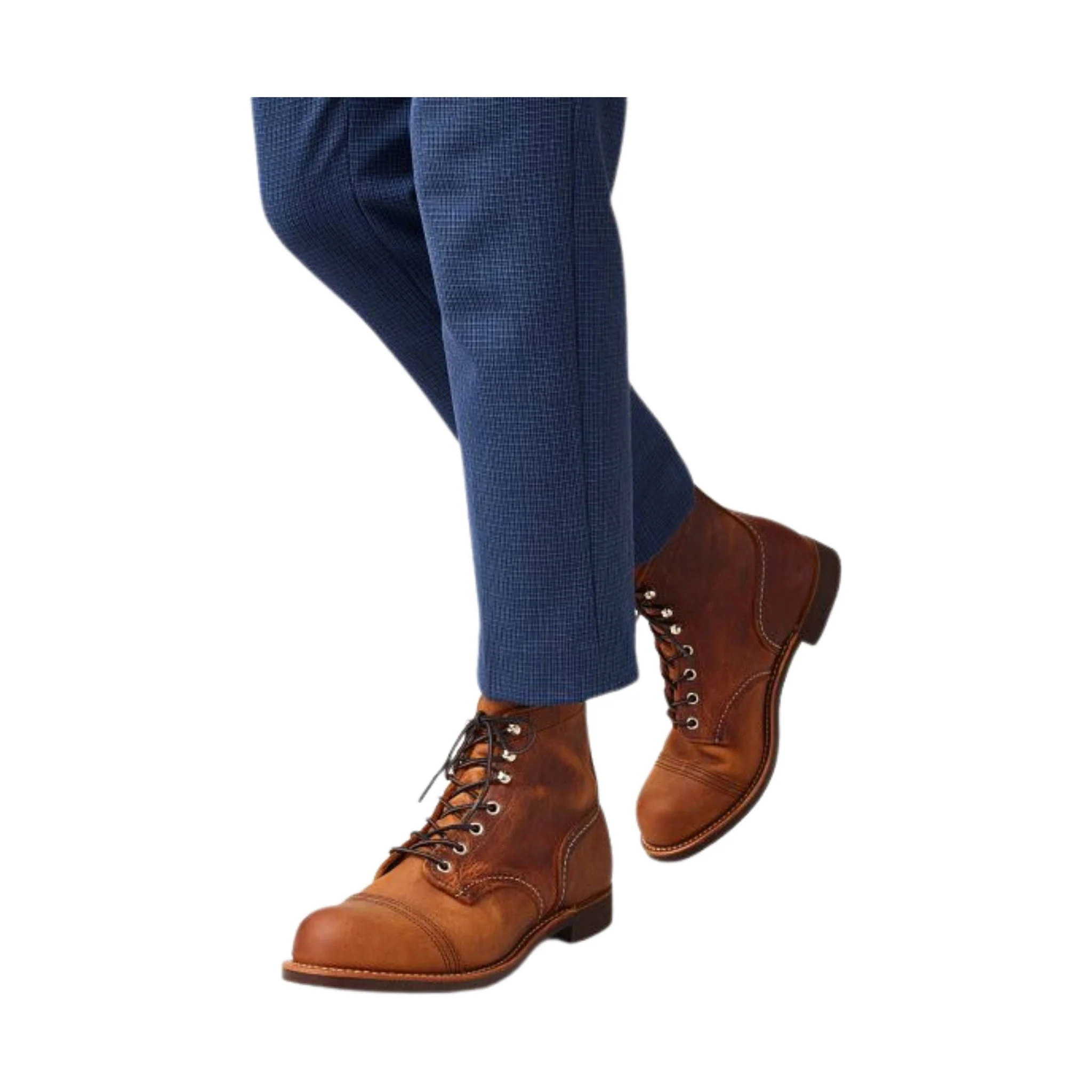 Red Wing Men's Iron Ranger 6 Inch Boots - Copper Rough - Image 3