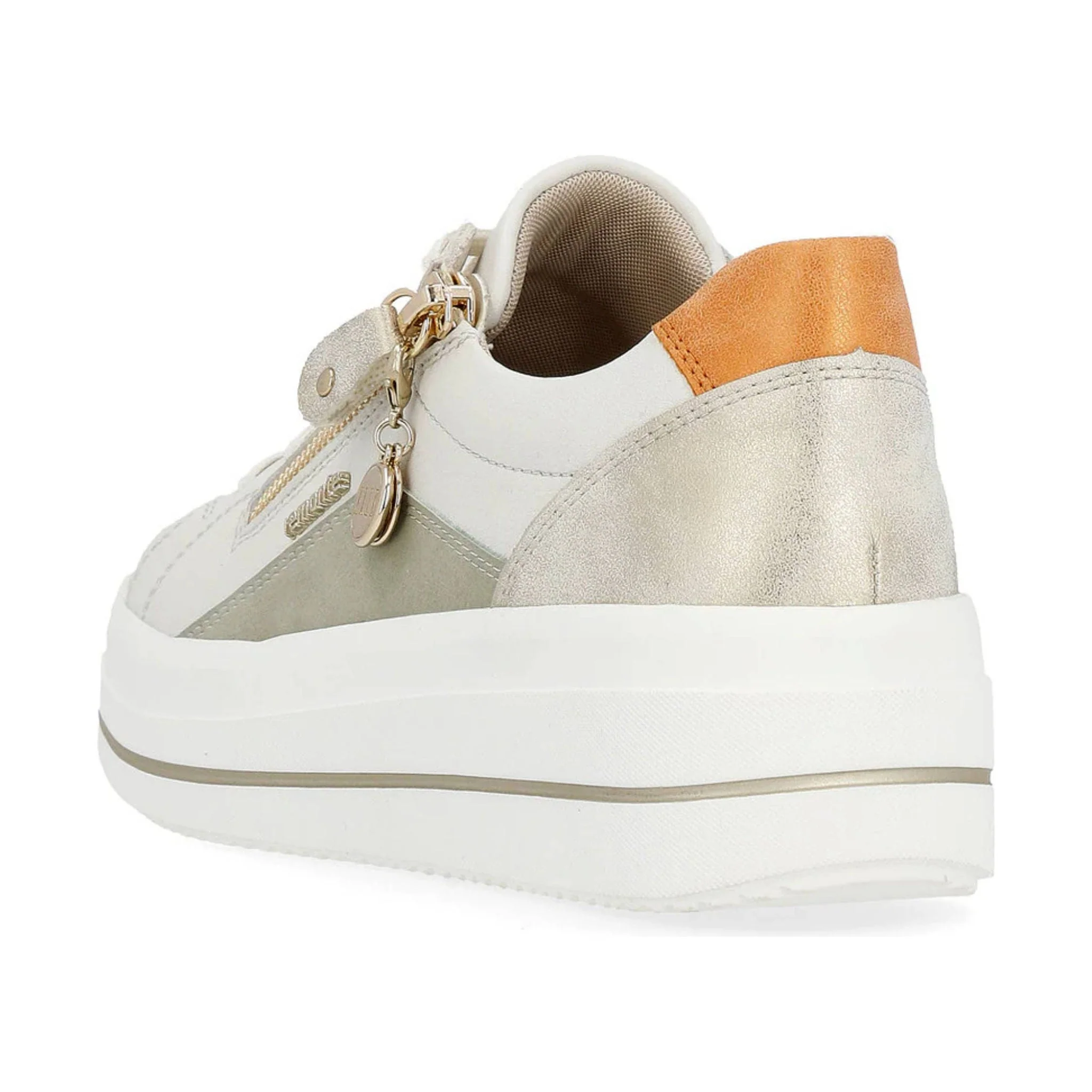 Remonte Women's Julika 01 Shoes - Off White/Salbei/Muschel/Orange - Image 2