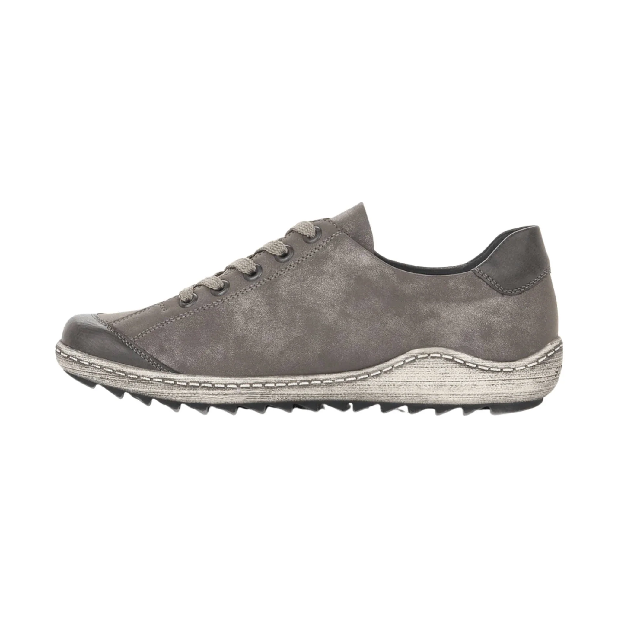 Remonte Women's LIV Low Casual Shoes - Grey - Image 2