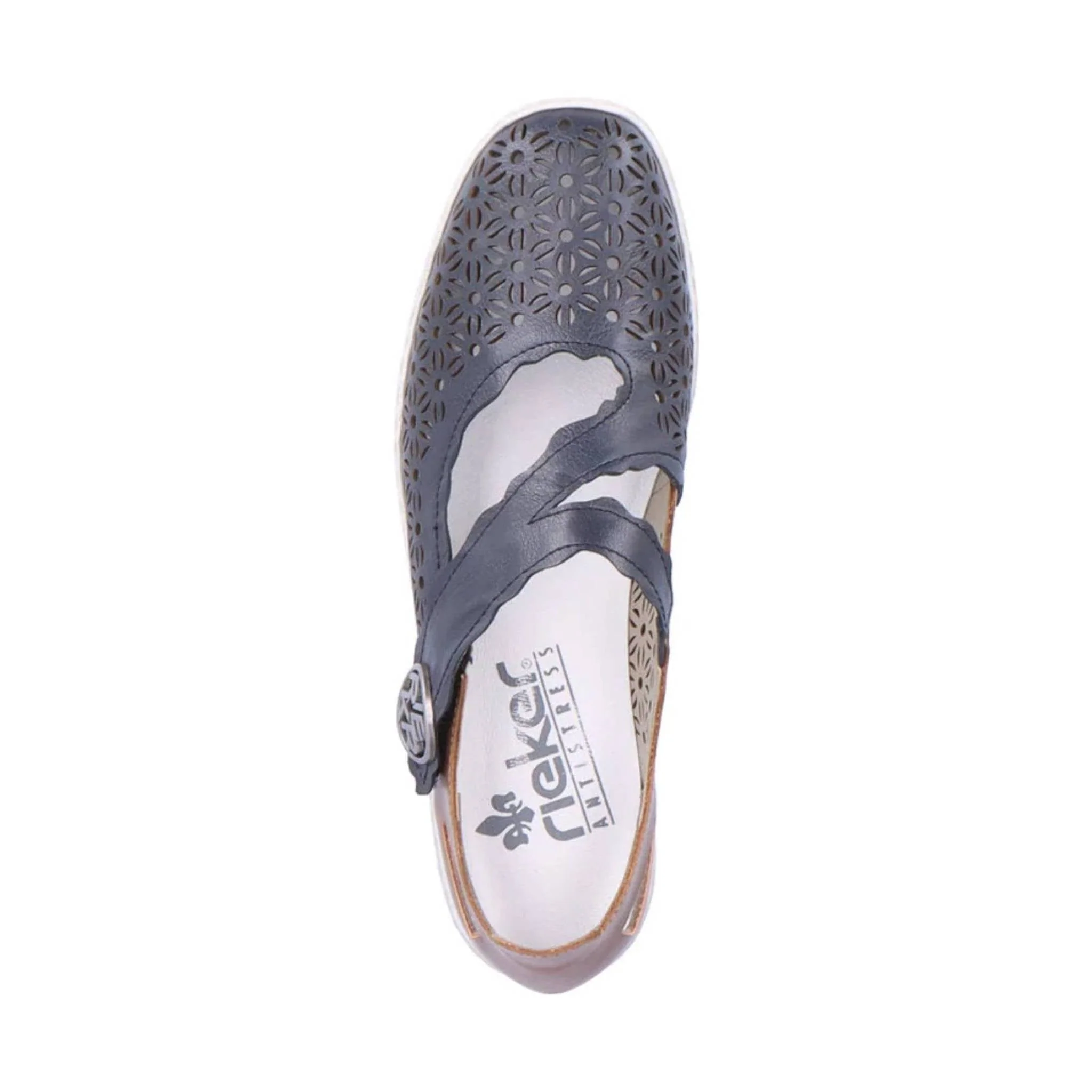 Rieker Women's Doris Sandal - Blue - Image 5