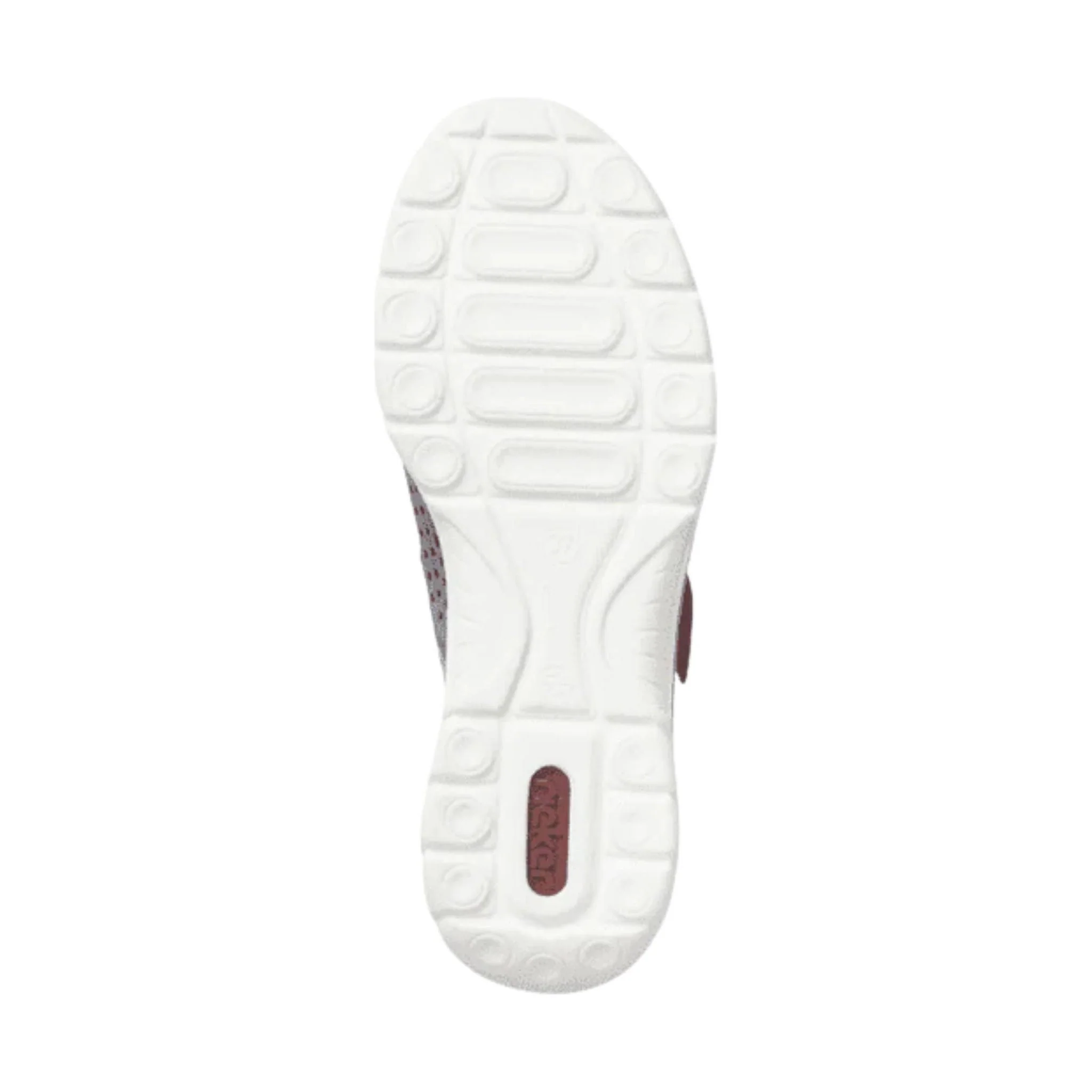 Rieker Women's Nikita Shoes - Steel/Jeans/Silverflower - Image 4