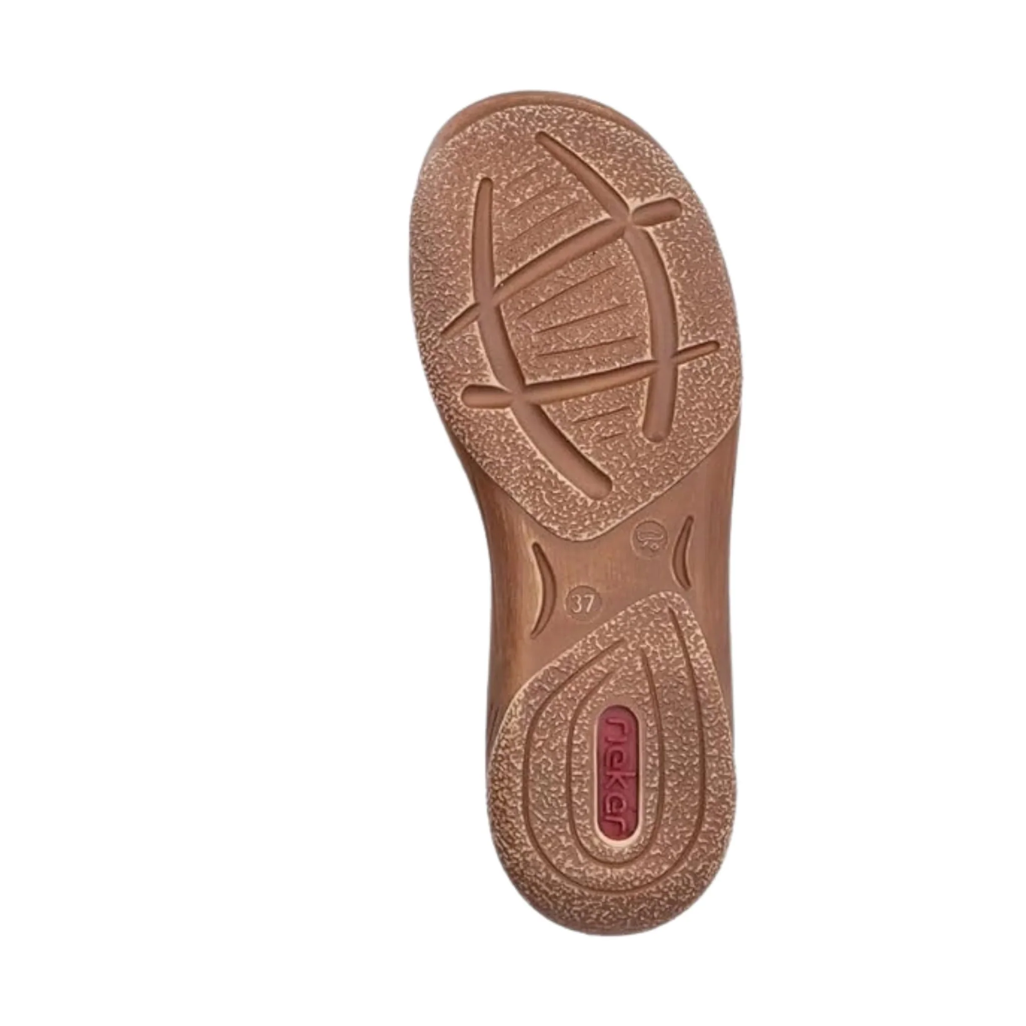 Rieker Women's Regina Sandals - Chocolate/Cognac - Image 7