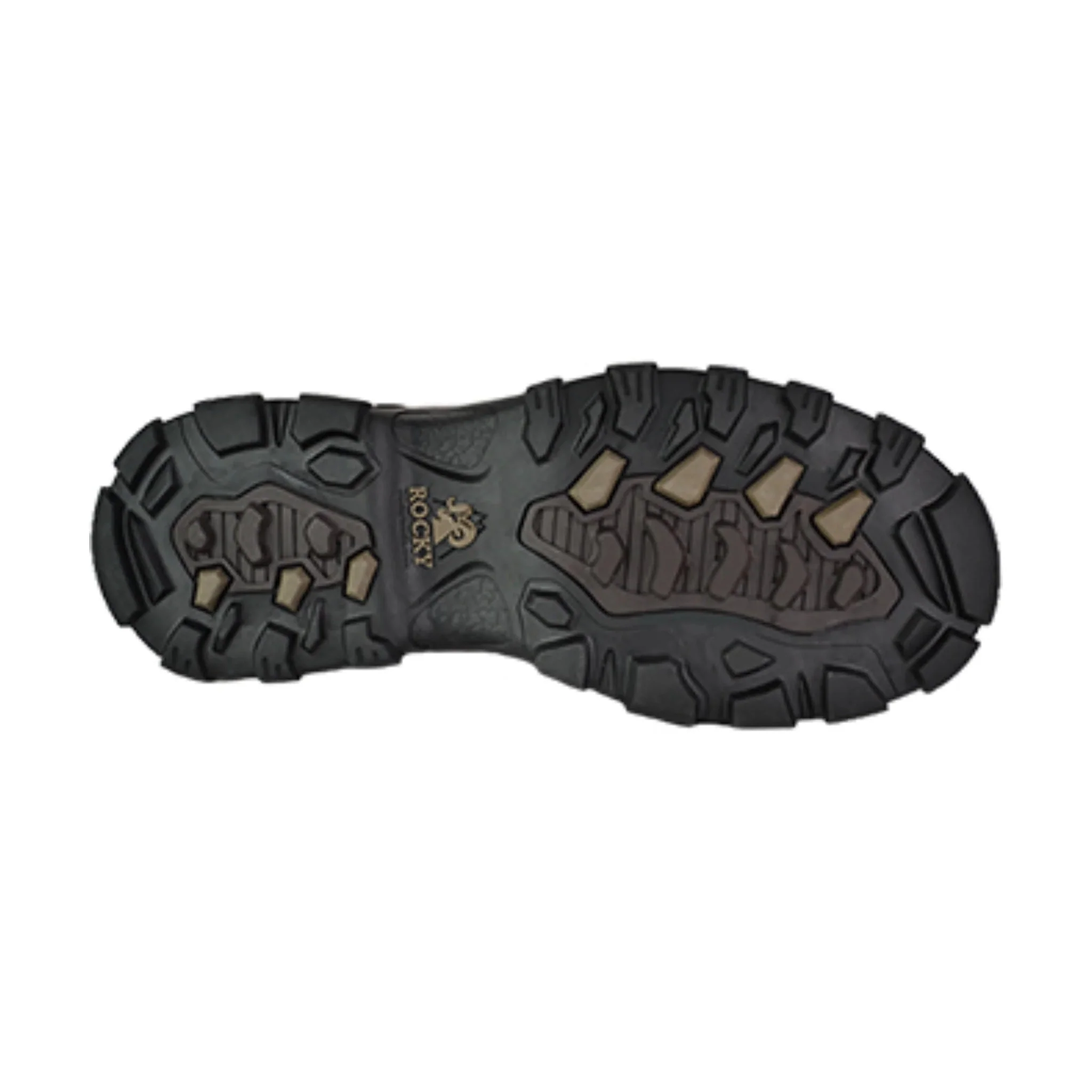 Rocky Men's 8 Inch Insulated Waterproof Steel Toe Work Boots - Brown - Image 7