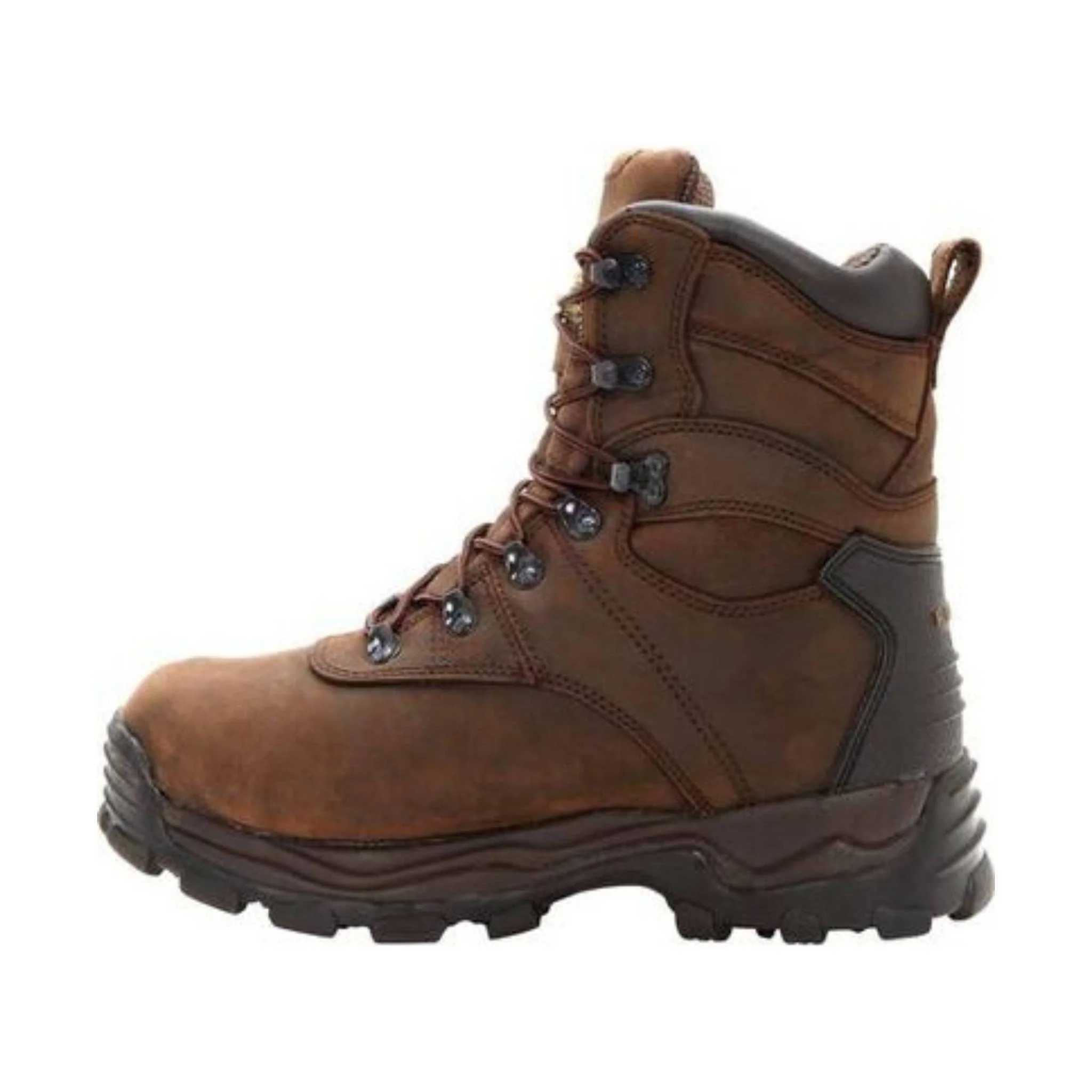 Rocky Men's Sport Utility 8 Inch Insulated Waterproof Boot - Brown - Image 2
