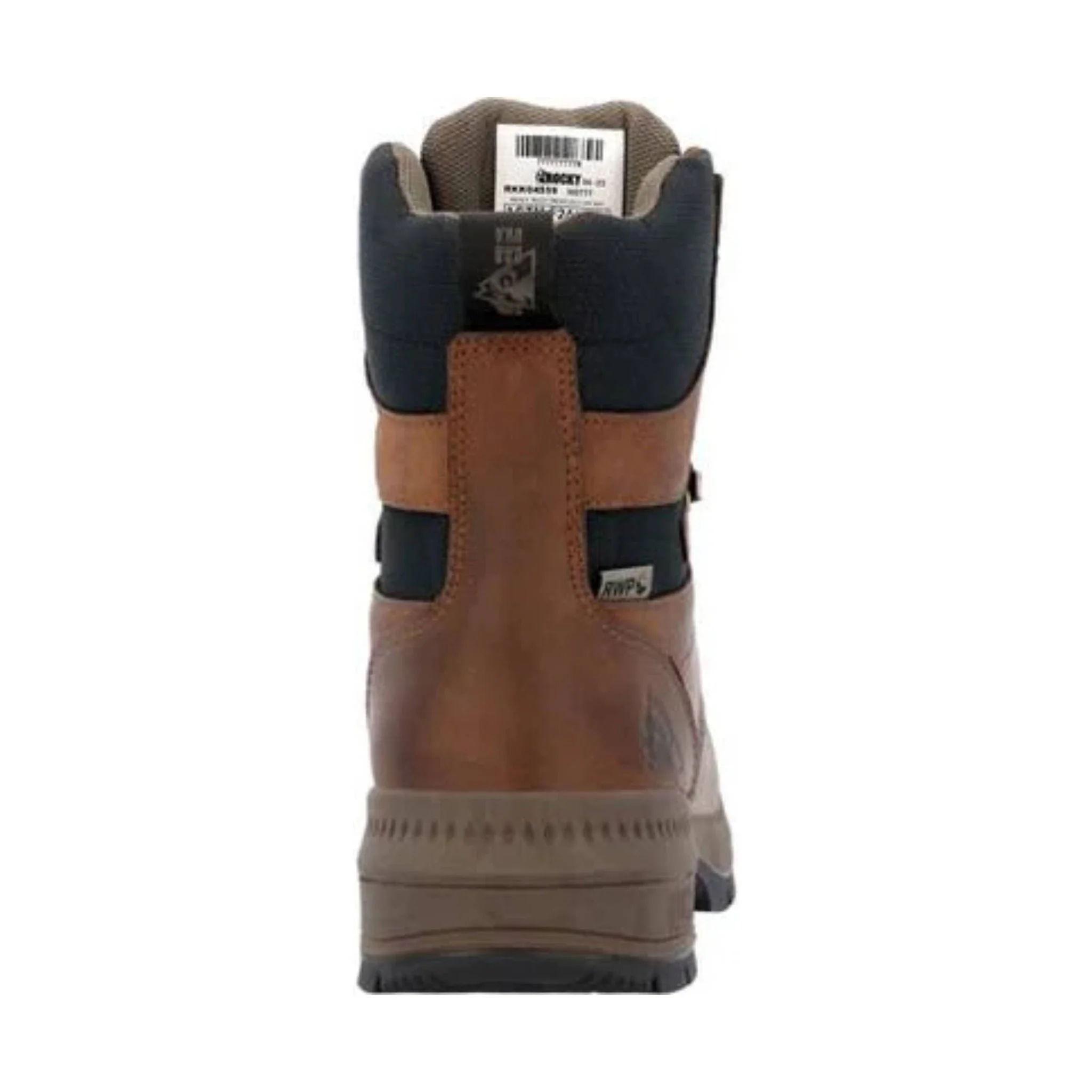 Rocky Men's Worksmart 8 Inch Composite Toe Work Boots - Crazy Horse - Image 3