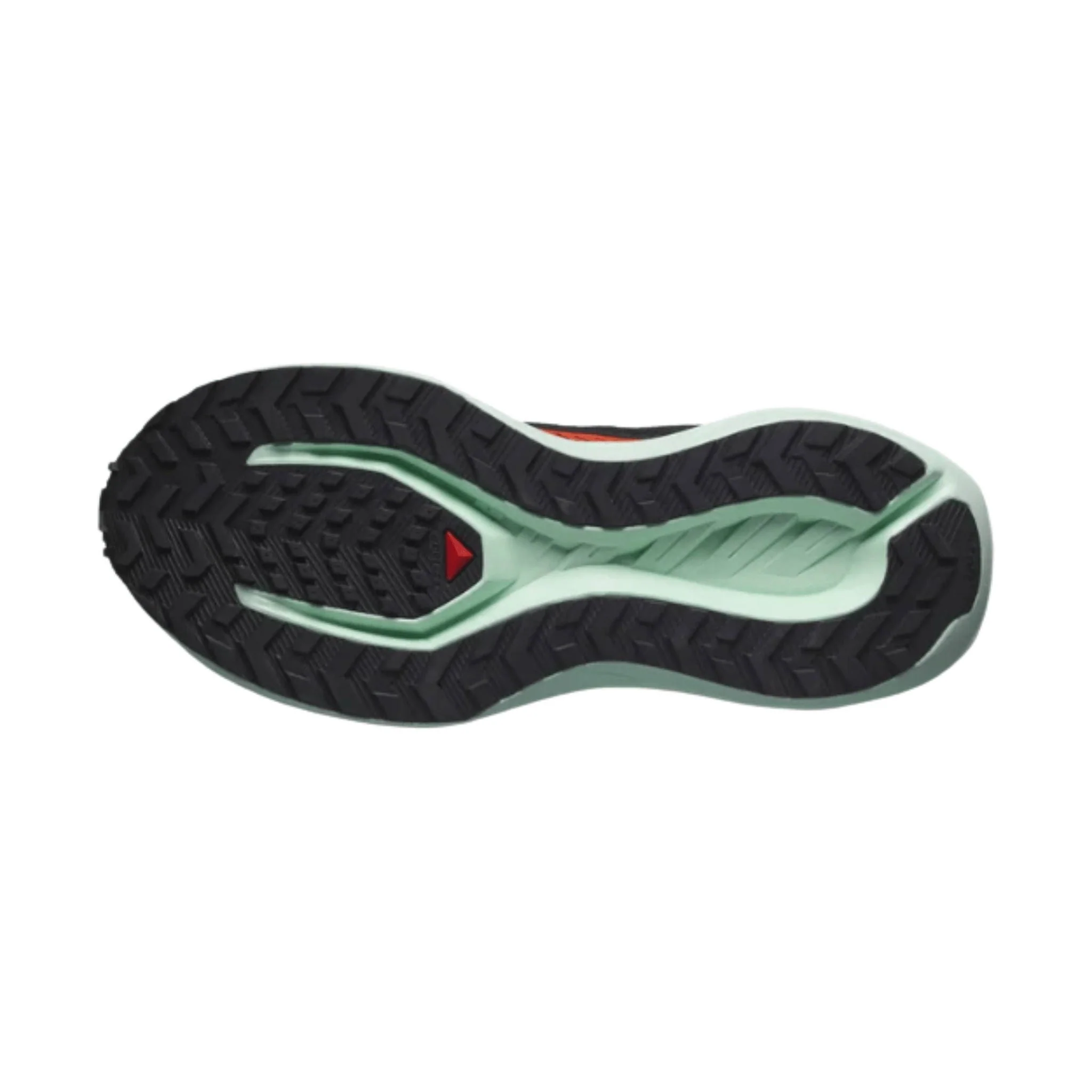 Salomon Women's DRX Defy Gravel Road Running Shoes - Black/Cherry Tomato/ Bay - Image 5