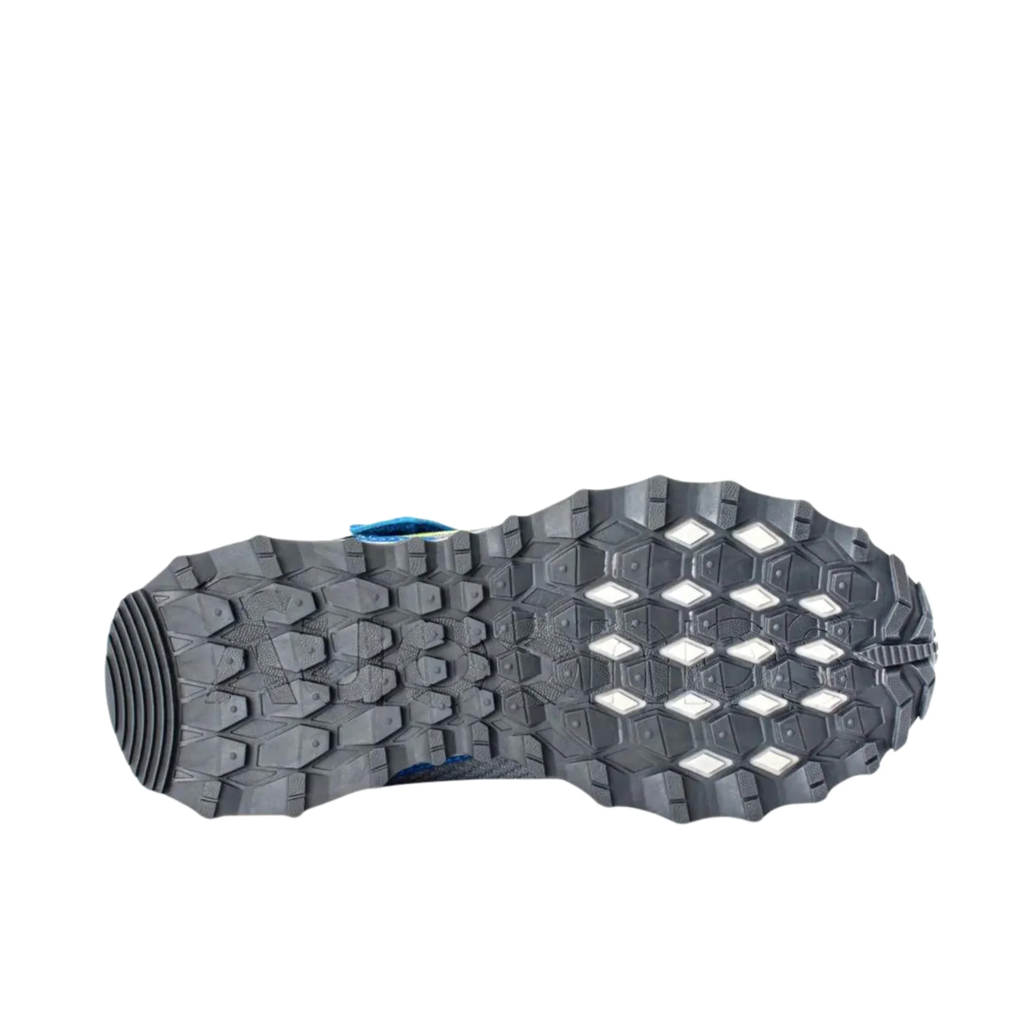 Saucony Kids' Peregrine AC Shield Shoes - Grey/Royal - Image 4