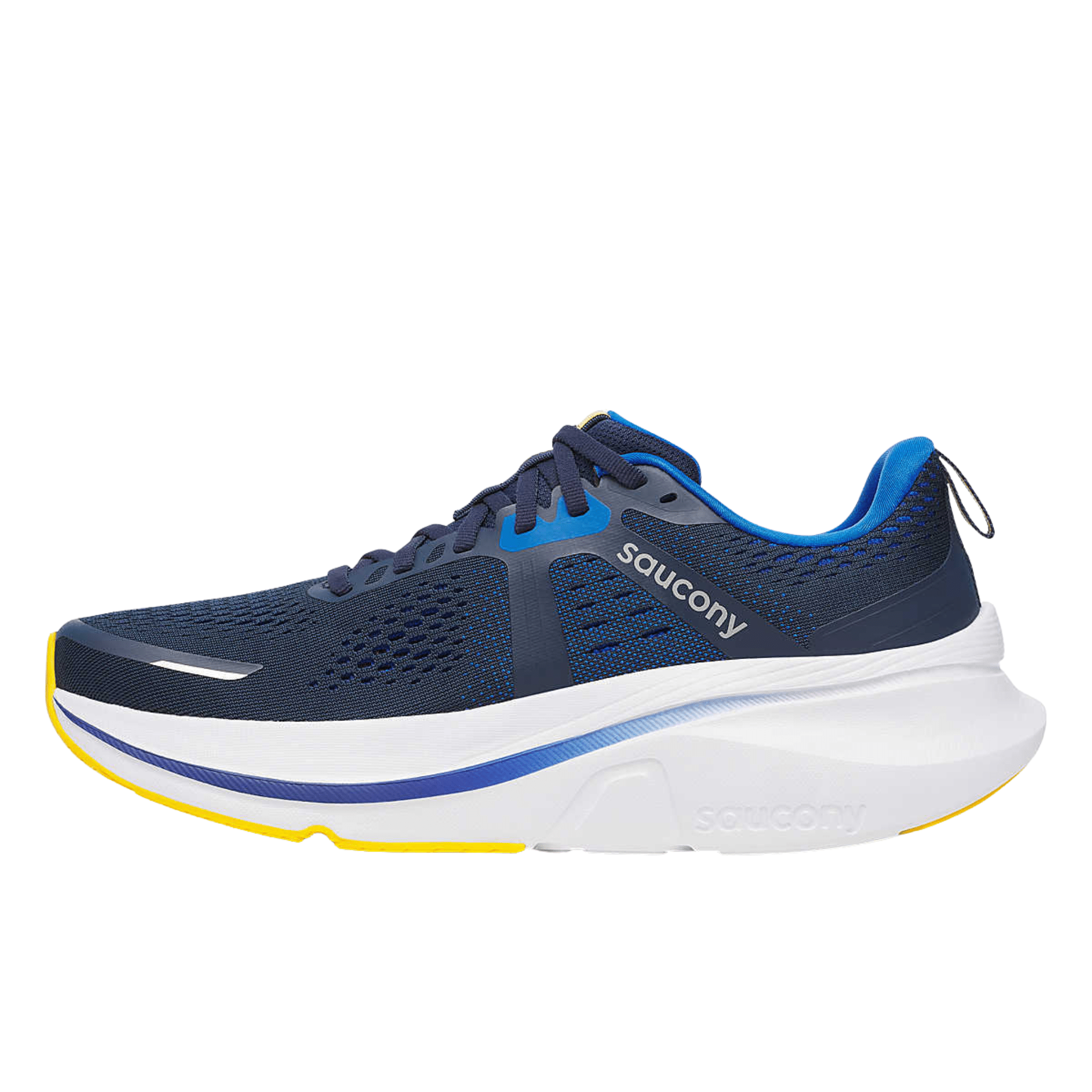 Saucony Men's Guide 18 Running Shoes - Navy/Skydiver - Image 2