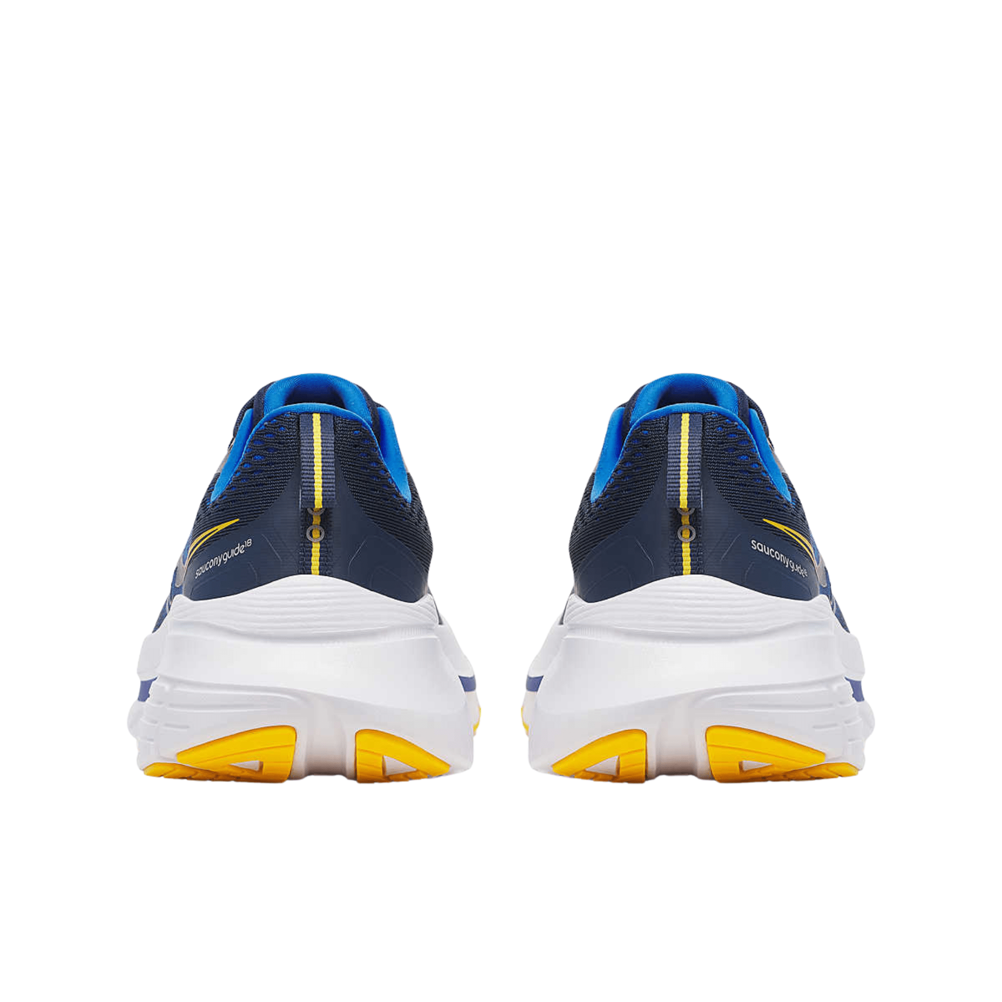 Saucony Men's Guide 18 Running Shoes - Navy/Skydiver - Image 3