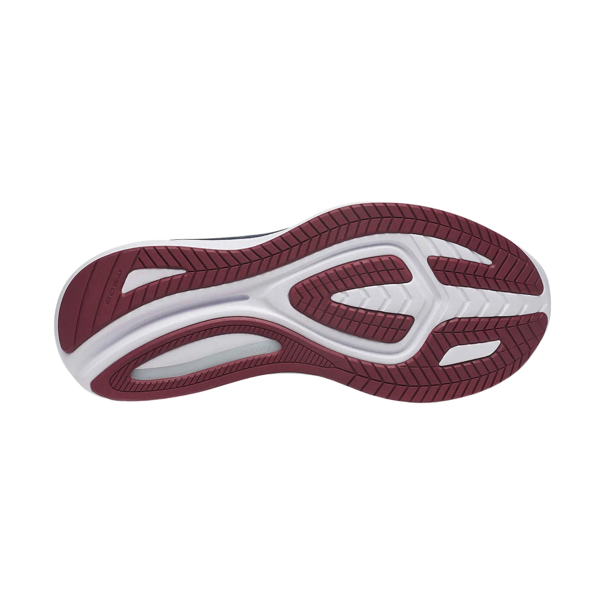 Saucony Men's Omni 22 Running Shoes - Navy/Currant - Image 4