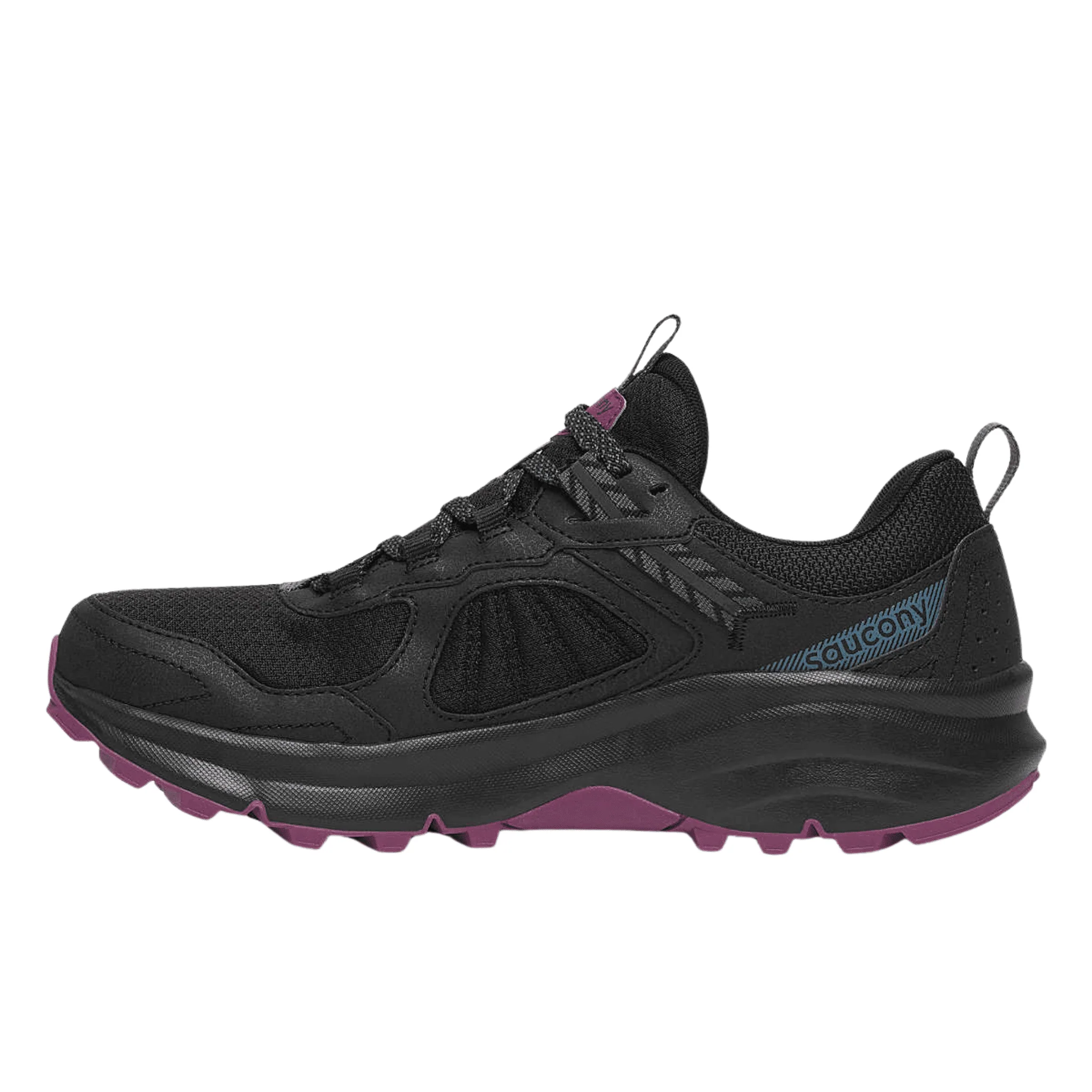 Saucony Women's Excursion TR17 GTX Shoes - Black/Plum - Image 2