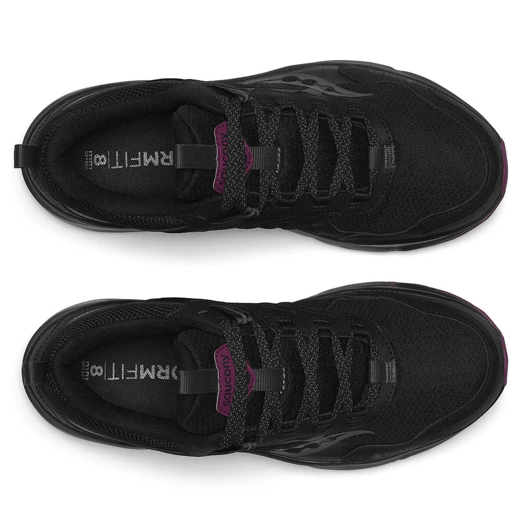 Saucony Women's Excursion TR17 GTX Shoes - Black/Plum - Image 4