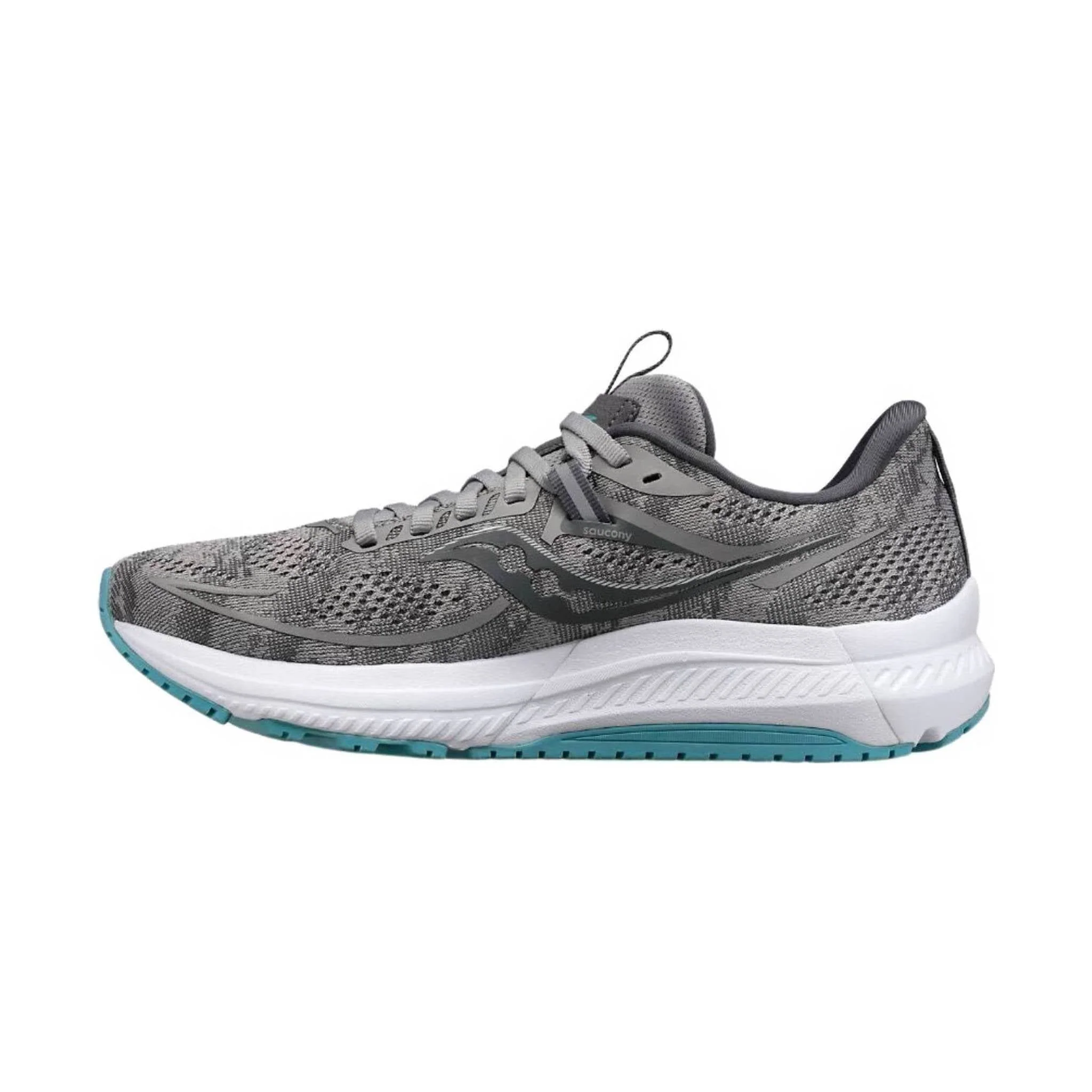 Saucony Women's Omni 21 Running Shoe - Alloy/Rainfall - Image 2