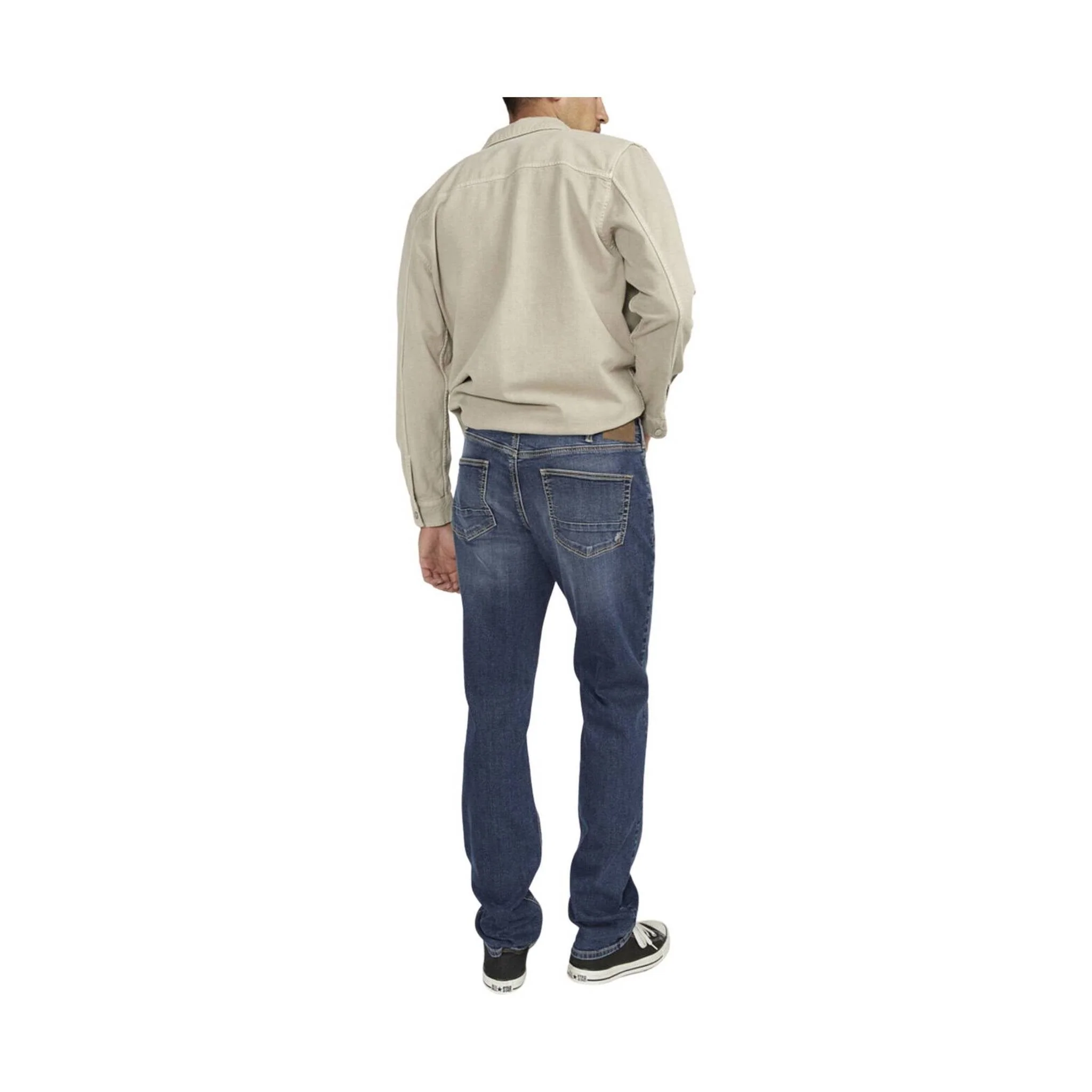 Silver Jeans Men's Machray Athletic Fit Straight Leg Jeans - Indigo - Image 3