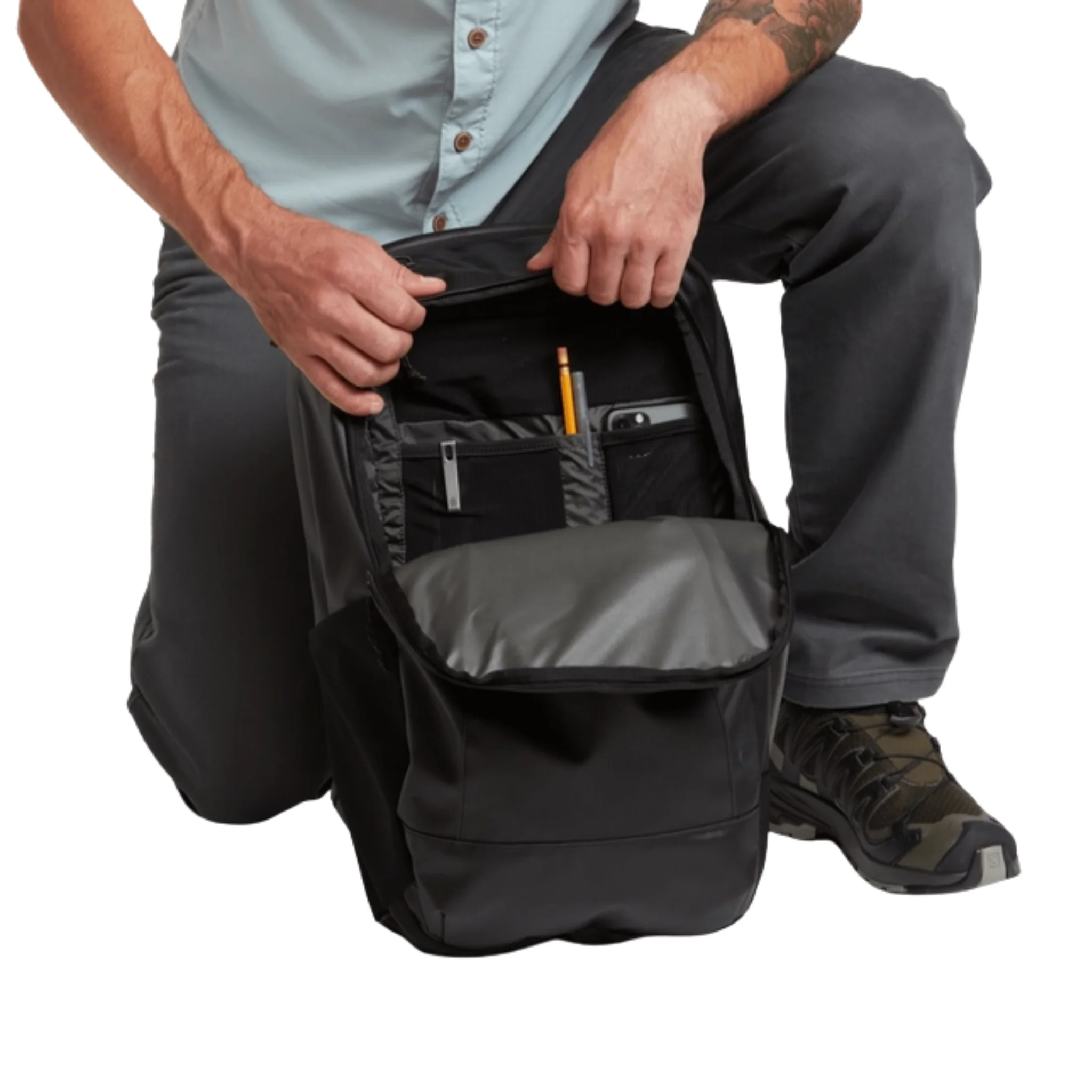 Sitka Drifter Travel Pack - Sitka Black - Image 6