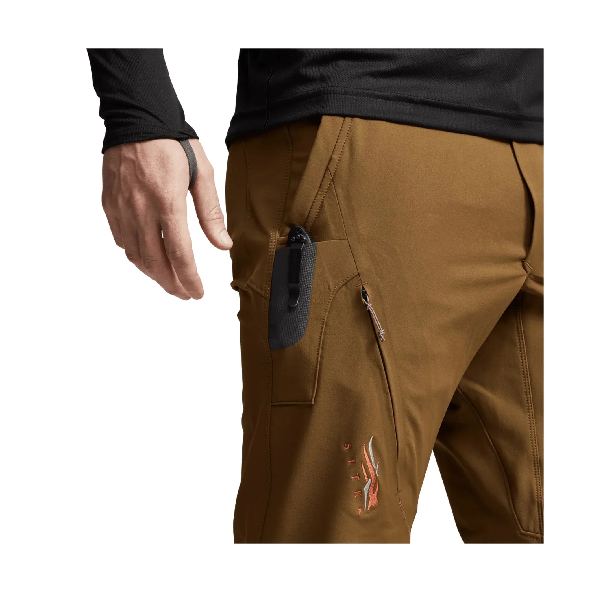 Sitka Men's Grinder Pant - Mud - Image 4