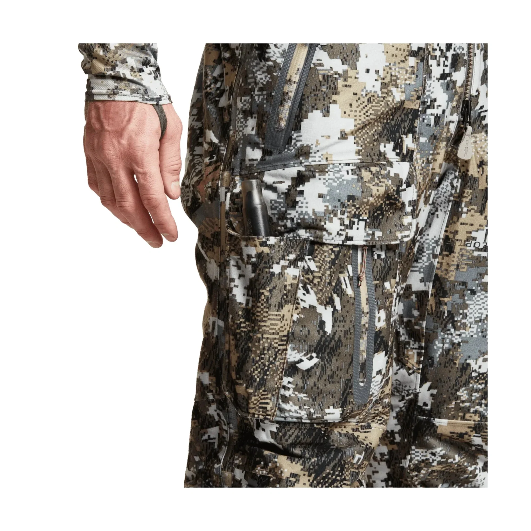 Sitka Men's Incinerator Aerolite Bib - Optifade Elevated II - Image 7