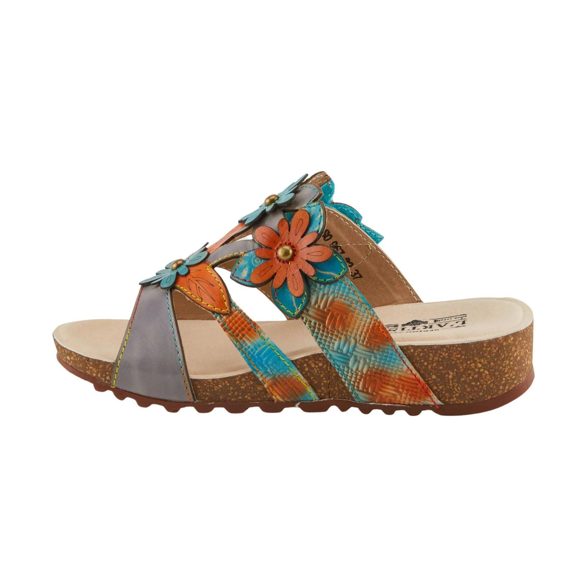 Spring Step L'artiste Women's Lavonda Sandals - Grey Multi - Image 2