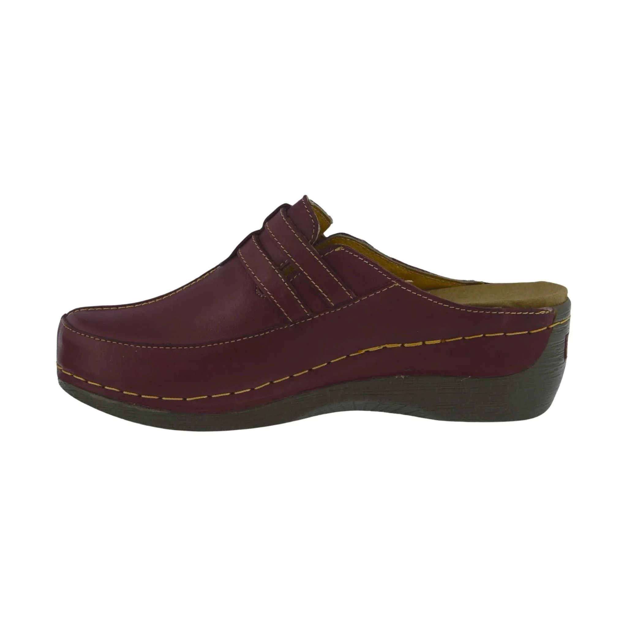 Spring Step Women's Happy Clogs - Bordeaux - Image 2