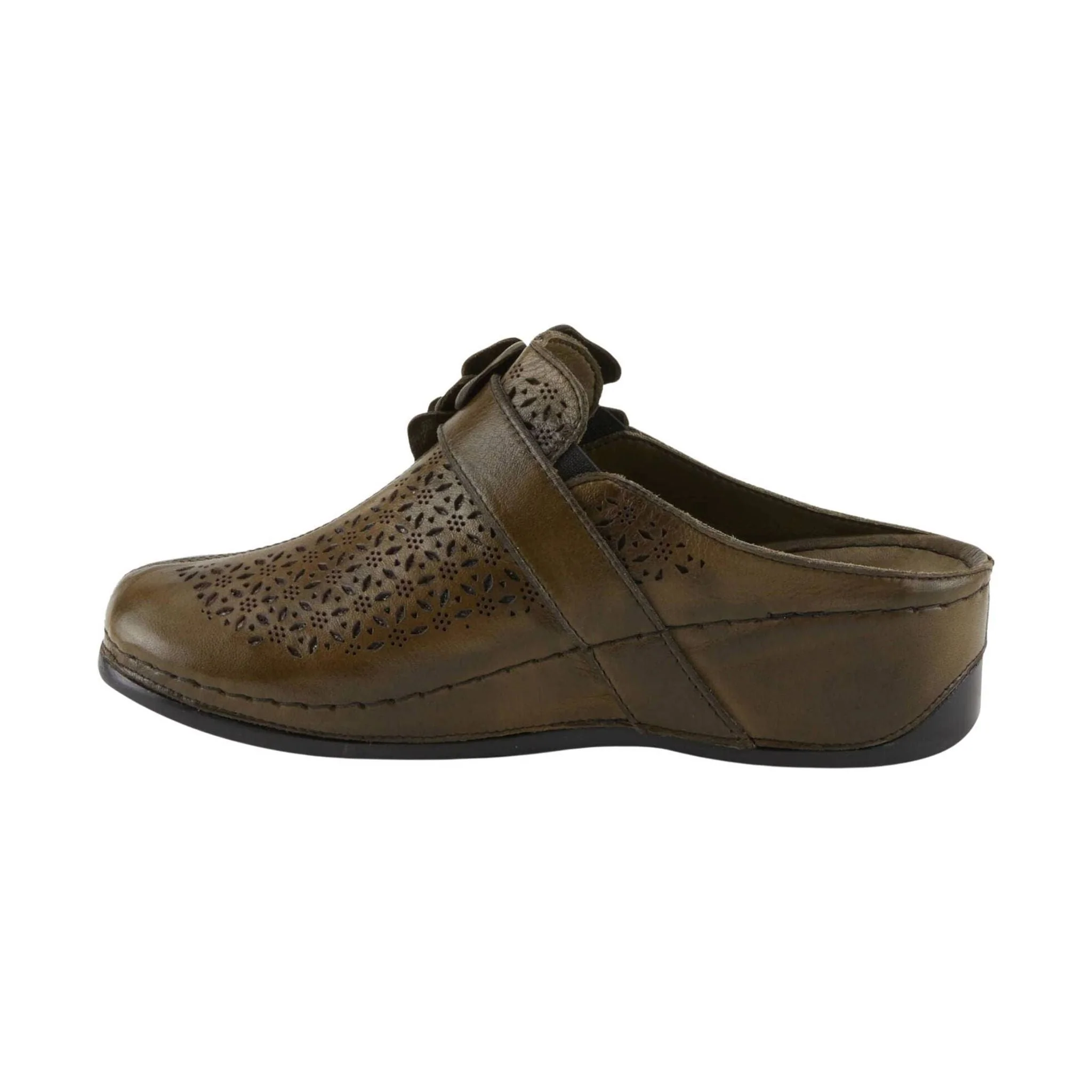 Spring Step Women's Lilybean Clog - Olive Green - Image 2