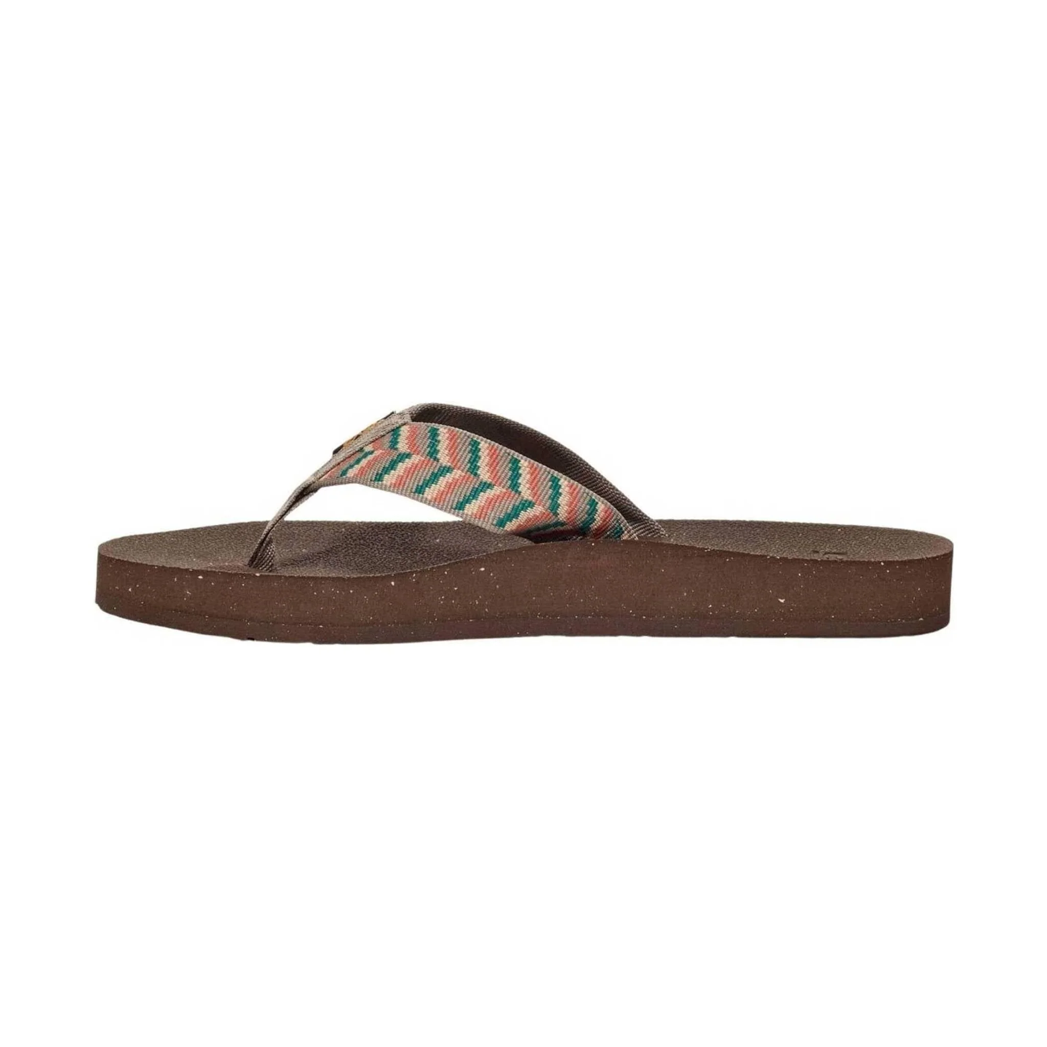 Teva Women's Reflip Flip Flop - Retro Geometric Neutral - Image 2