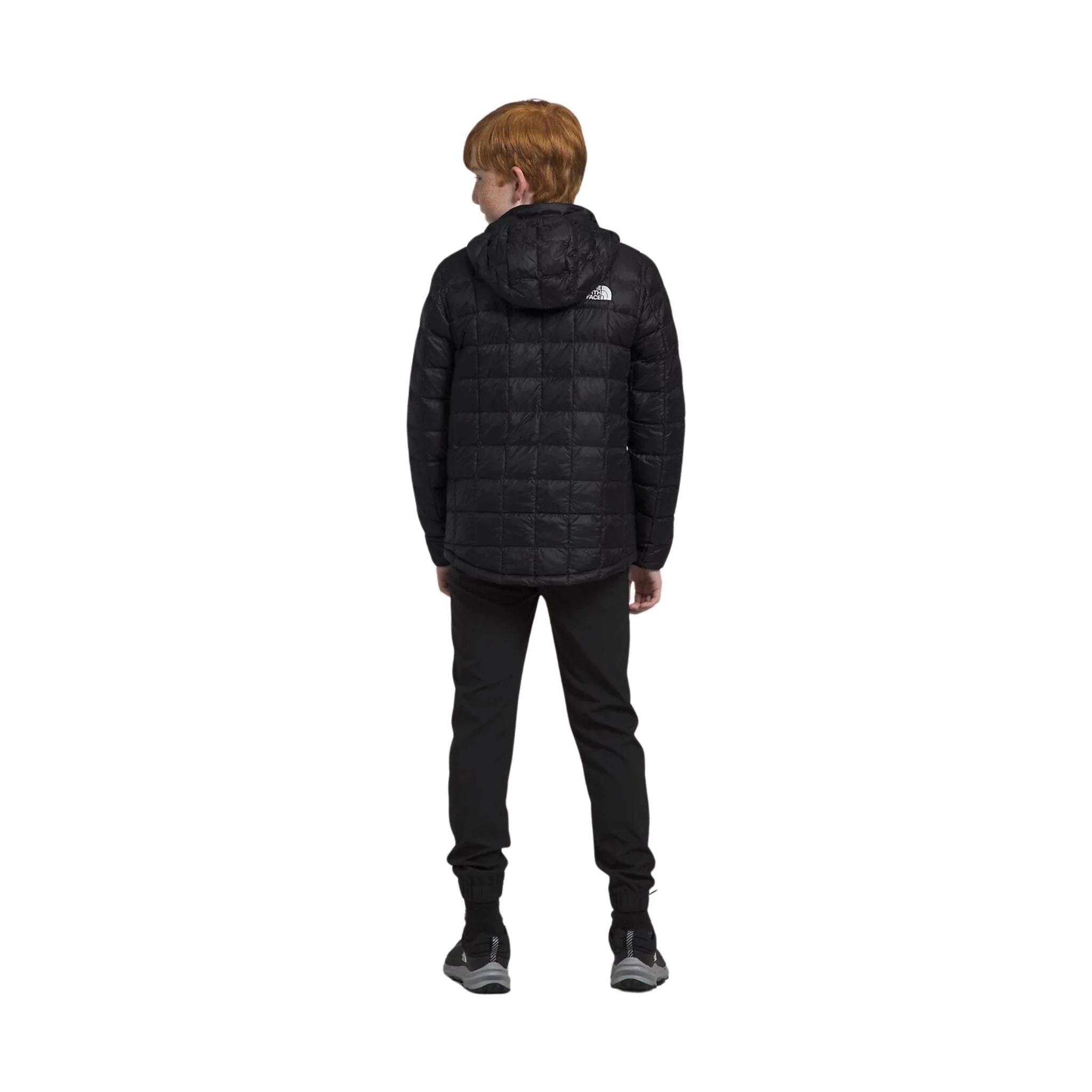 The North Face Kids' ThermoBall Hooded Jacket - Black - Image 3