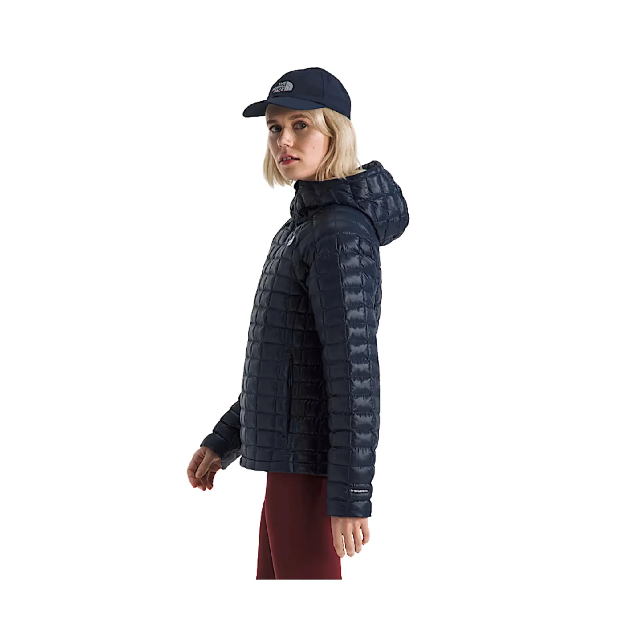 The North Face Women's Thermoball Hooded Jacket - Summit Navy - Image 2