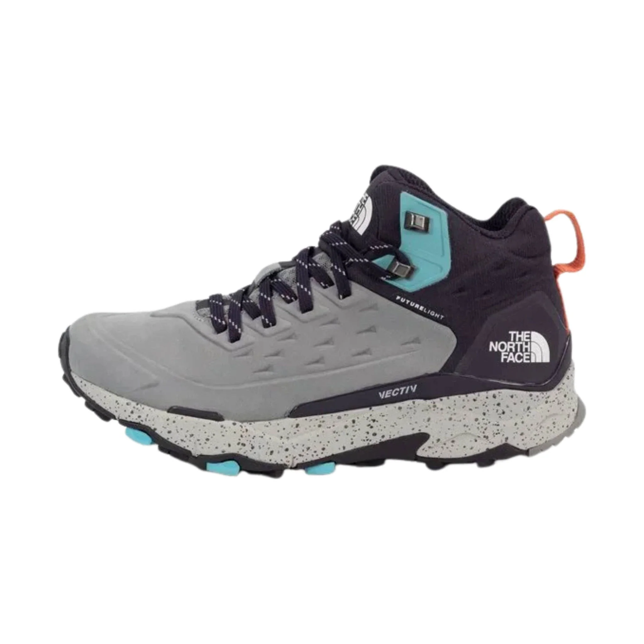 The North Face Women's Vectiv Exploris Mid Futurelight Hiking Boots - Meld Grey/Dark Eggplant Purple - Image 3