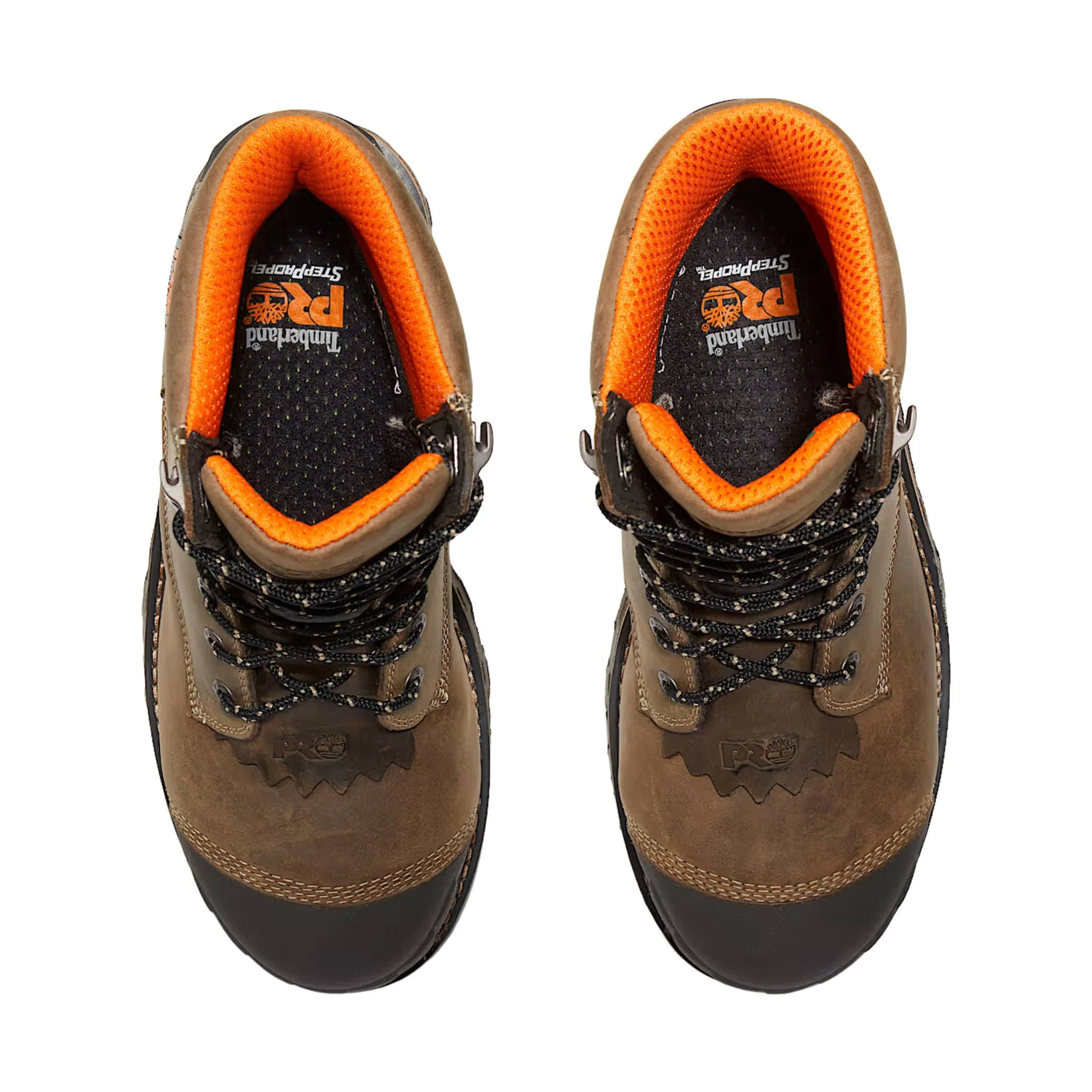 Timberland Pro Men's Boondock HD Logger Waterproof Composite Toe Work Boots - Turkish Coffee Brown - Image 3