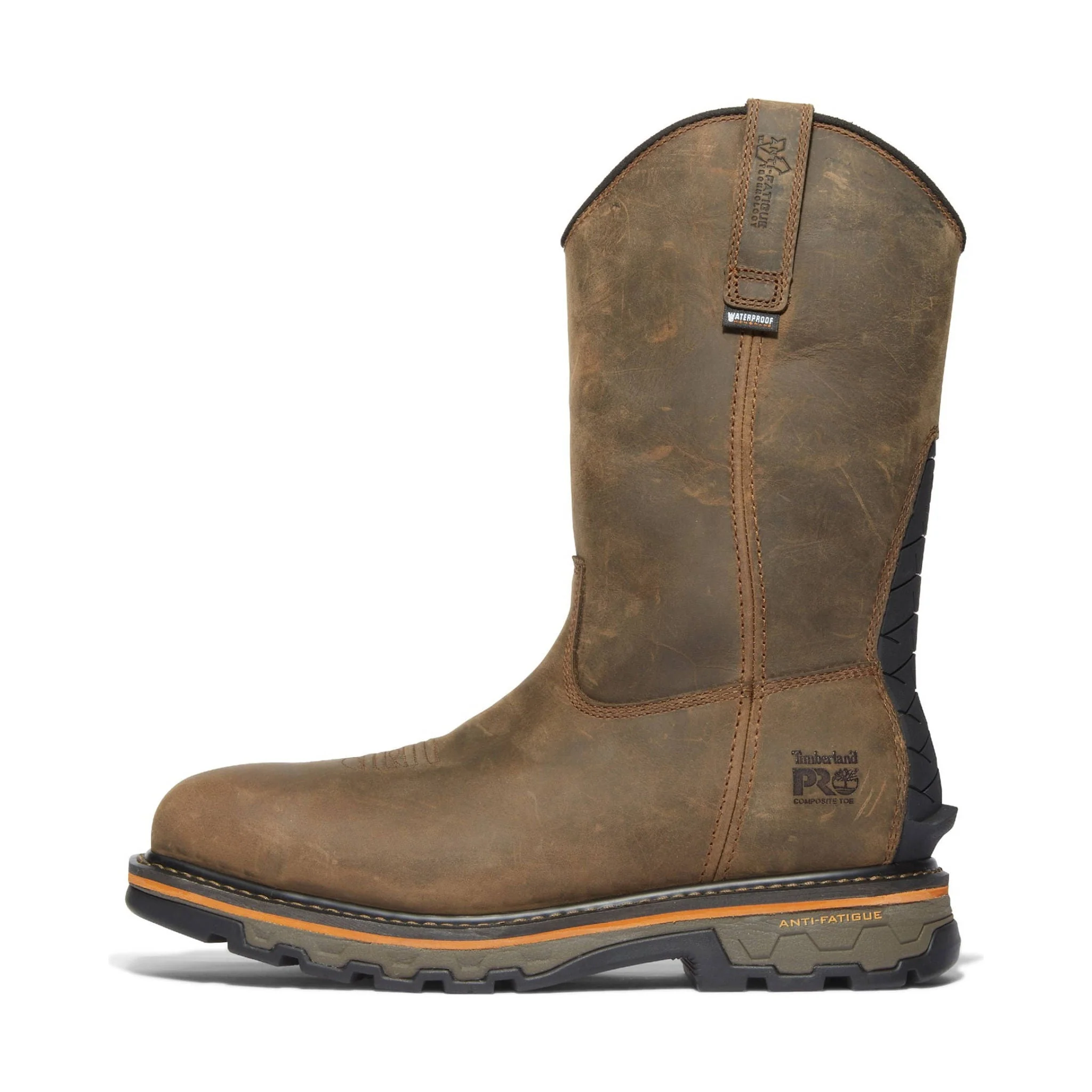 Timberland Pro Men's True Grit Pull On Composite Toe Waterproof Work Boots - Turkish Coffee Brown - Image 2