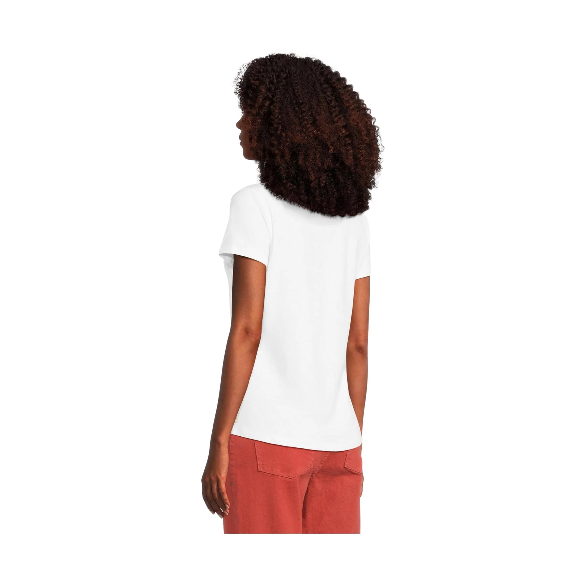 Toad & Co Women's Marley II Short Sleeve Tee - True White - Image 2