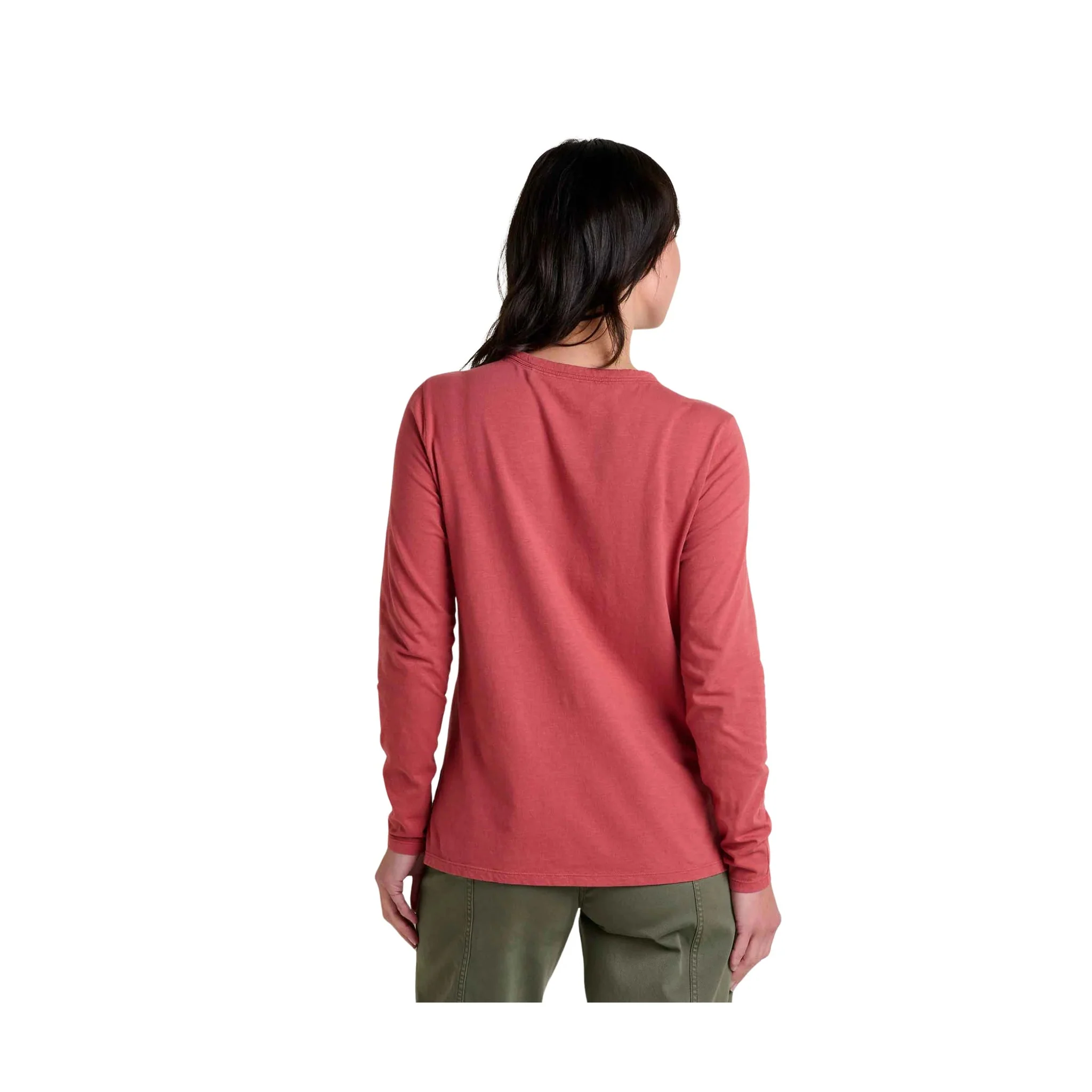 Toad & Co Women's Primo Long Sleeve Crew - Sundown - Image 2