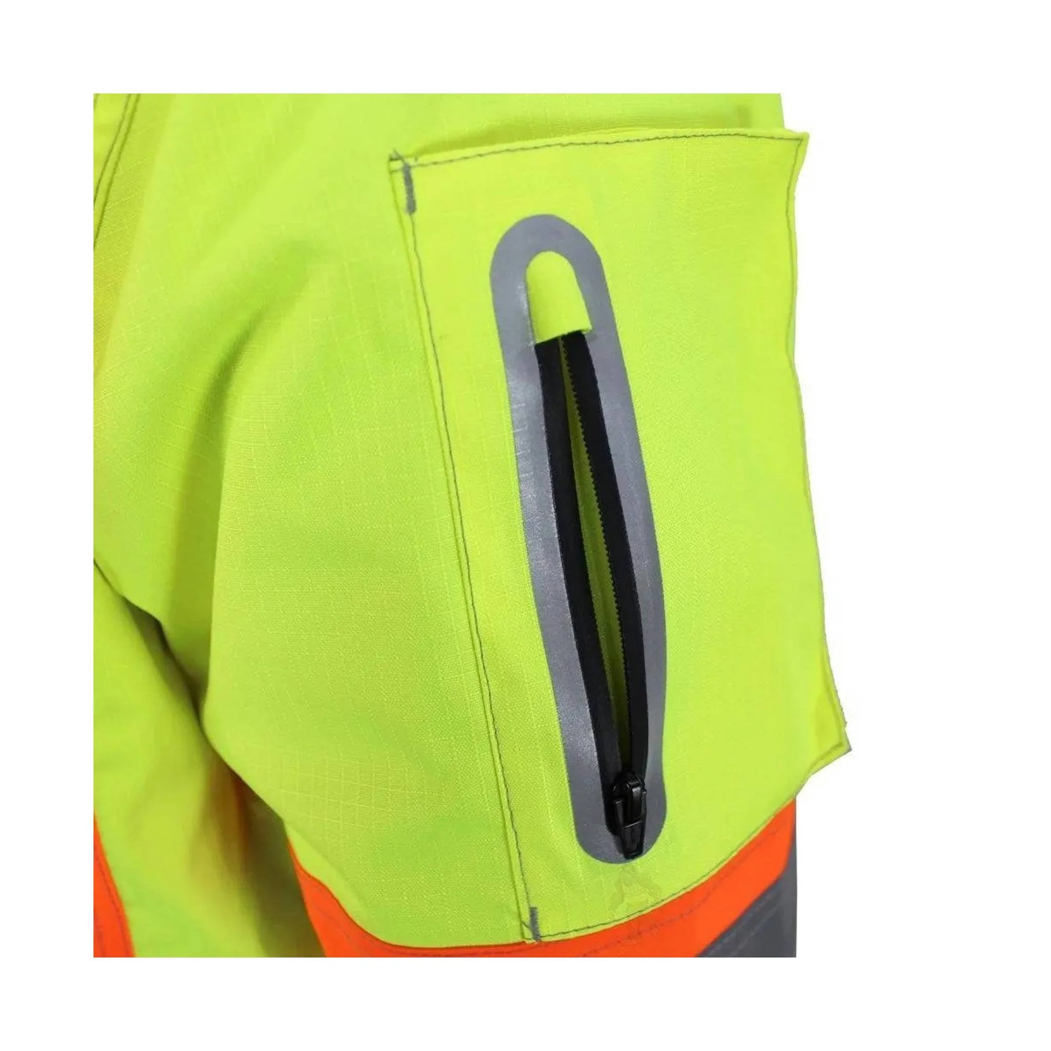 Tough Duck Men's Hi-Vis Shell - Green Safety - Image 4